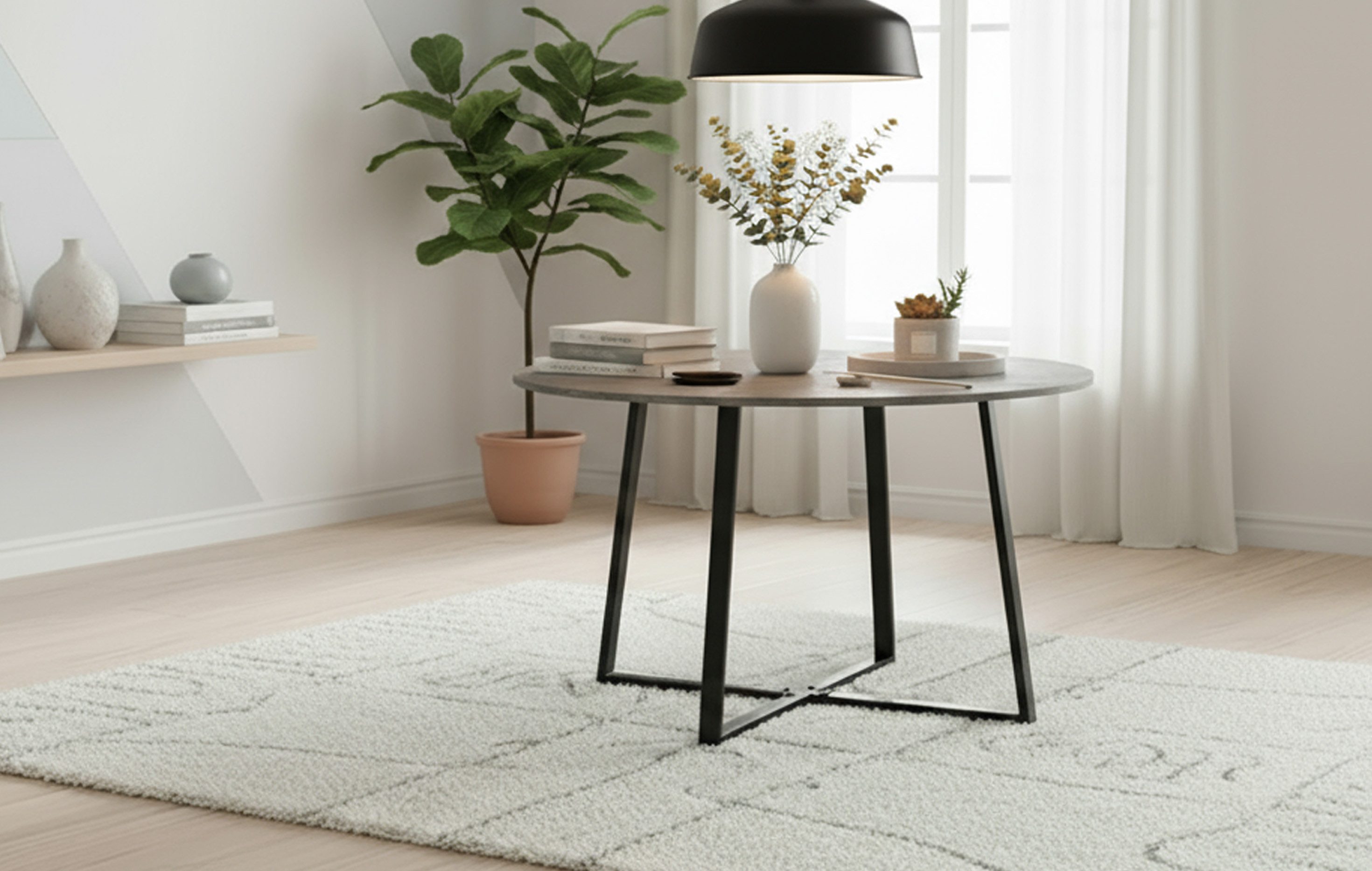 B&D home Esstisch NOA, rund, 110x110cm, günstig online kaufen