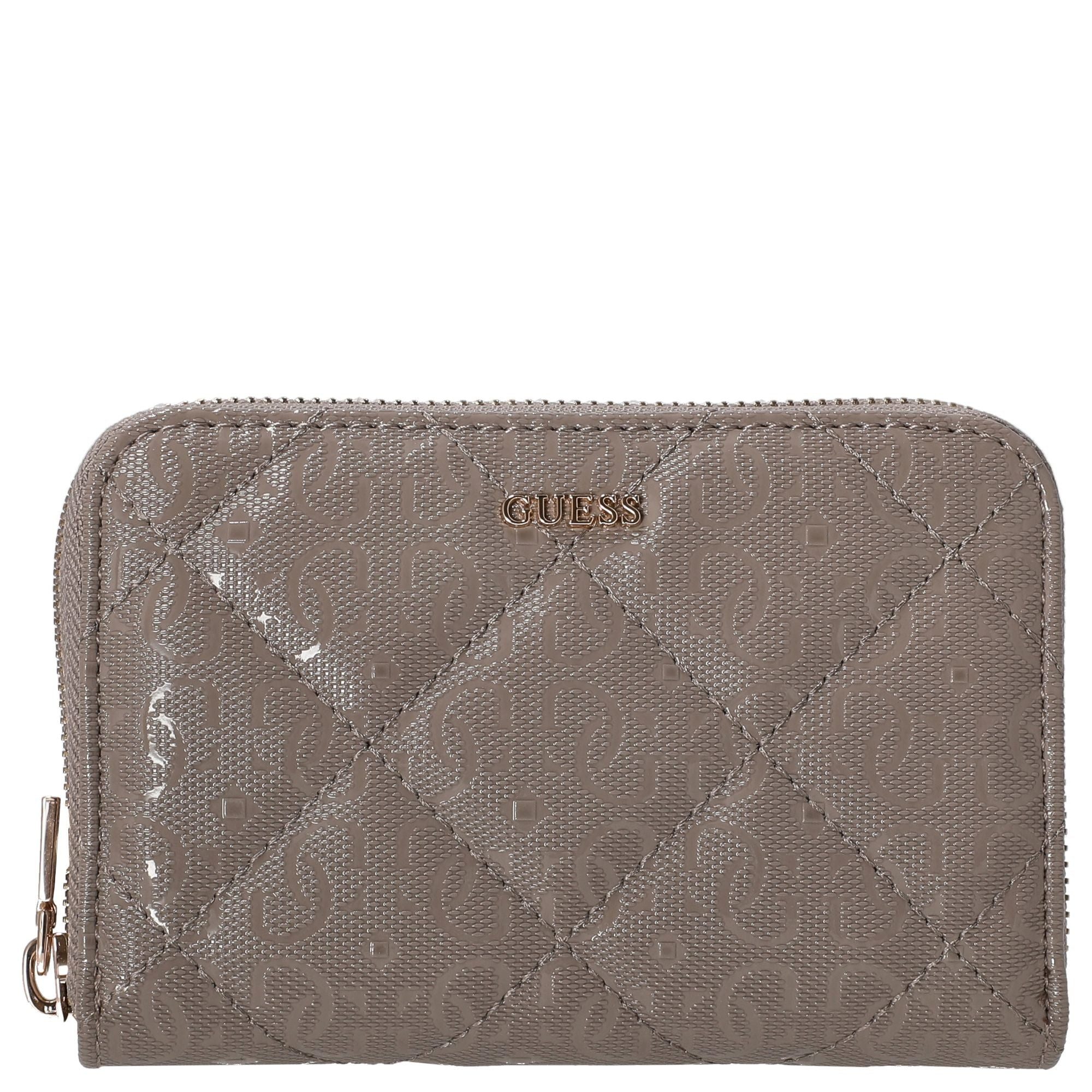 Guess Geldbörse Libby SLG Medium - Geldbörse 4cc 14 cm (dark taupe)