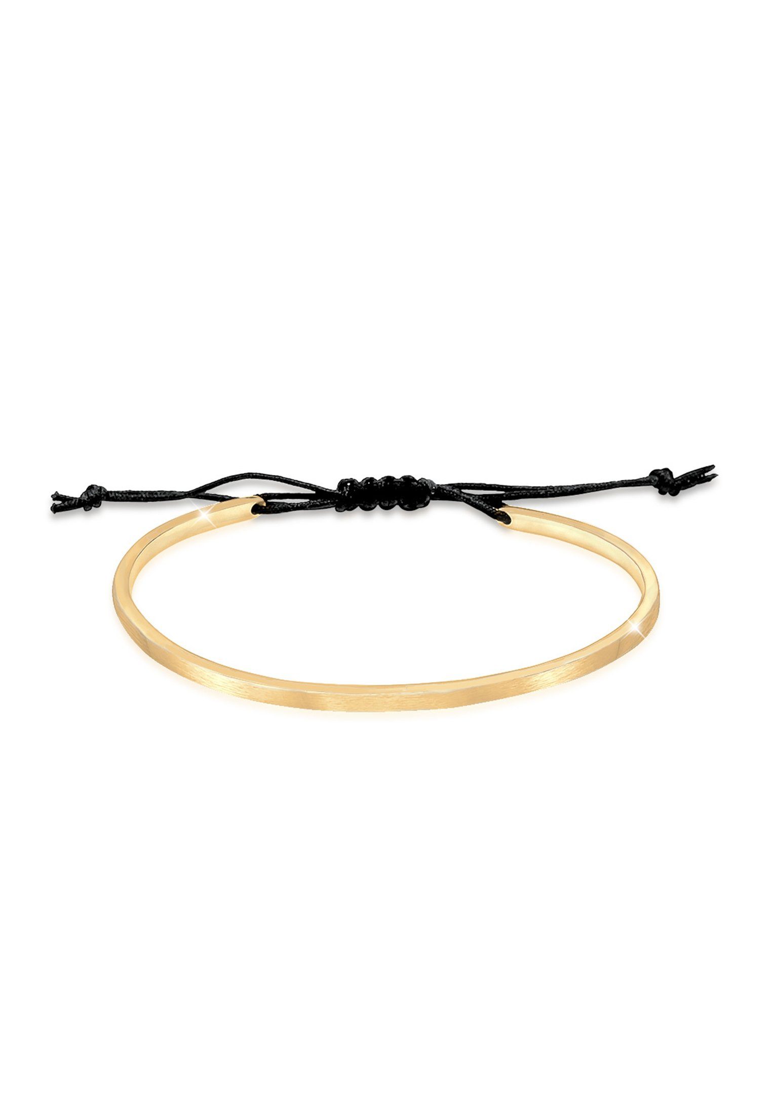 Elli Armband Armreif Geo Basic Matt Verstellbar 925 Silber, Geo