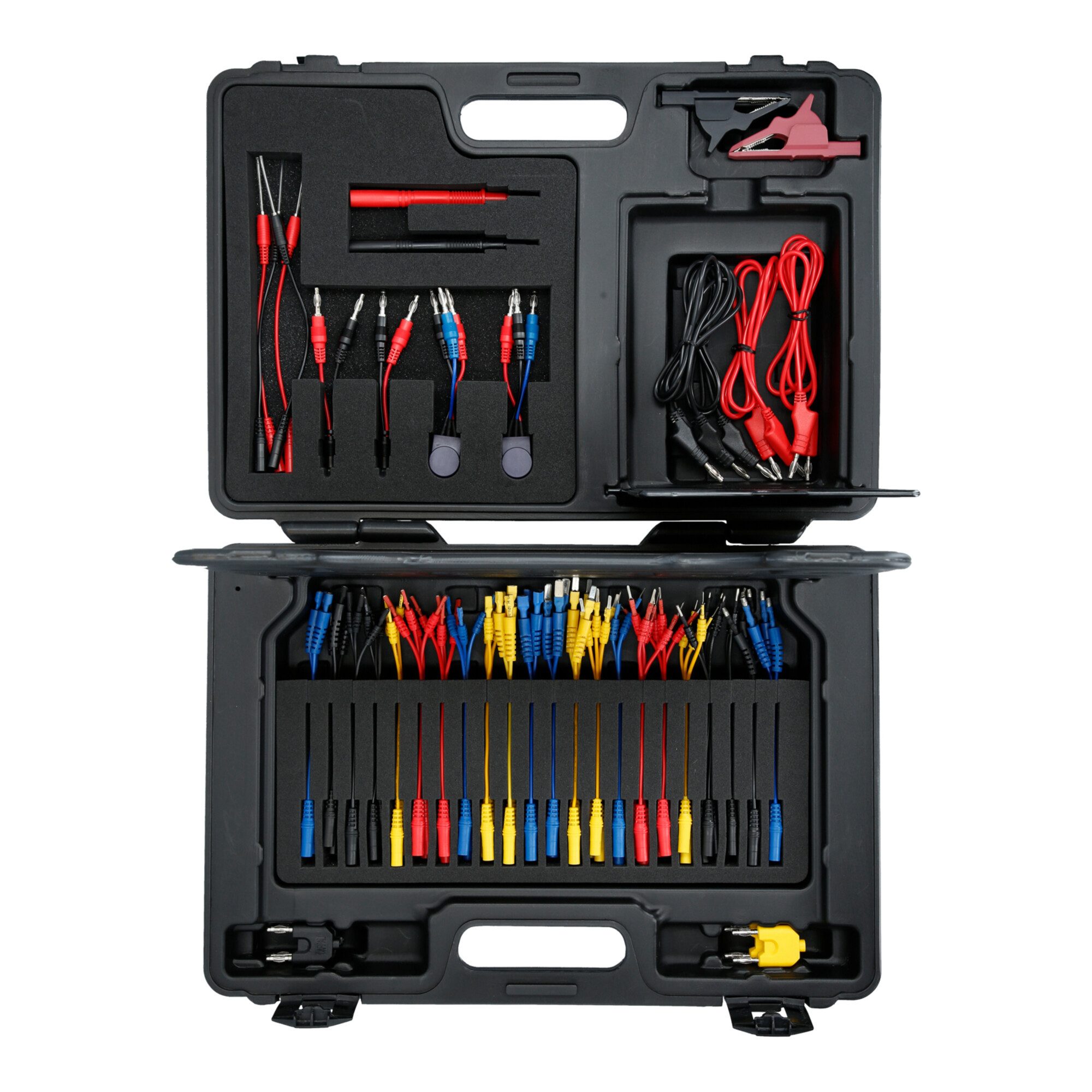 KS Tools Multimeter KS Tools 12/24V Master Diagnose Prüf- und Mess-Kabel-Satz, 92-tlg.