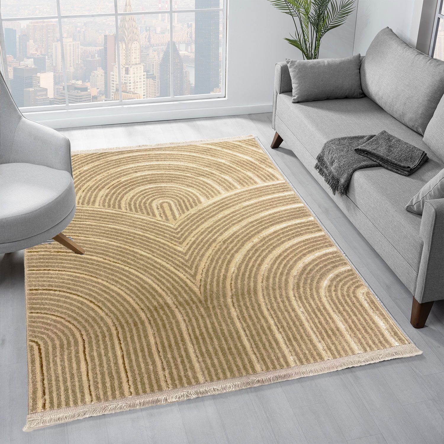 Vimoda Teppich Wohnzimmer Teppich Boho Design günstig online kaufen