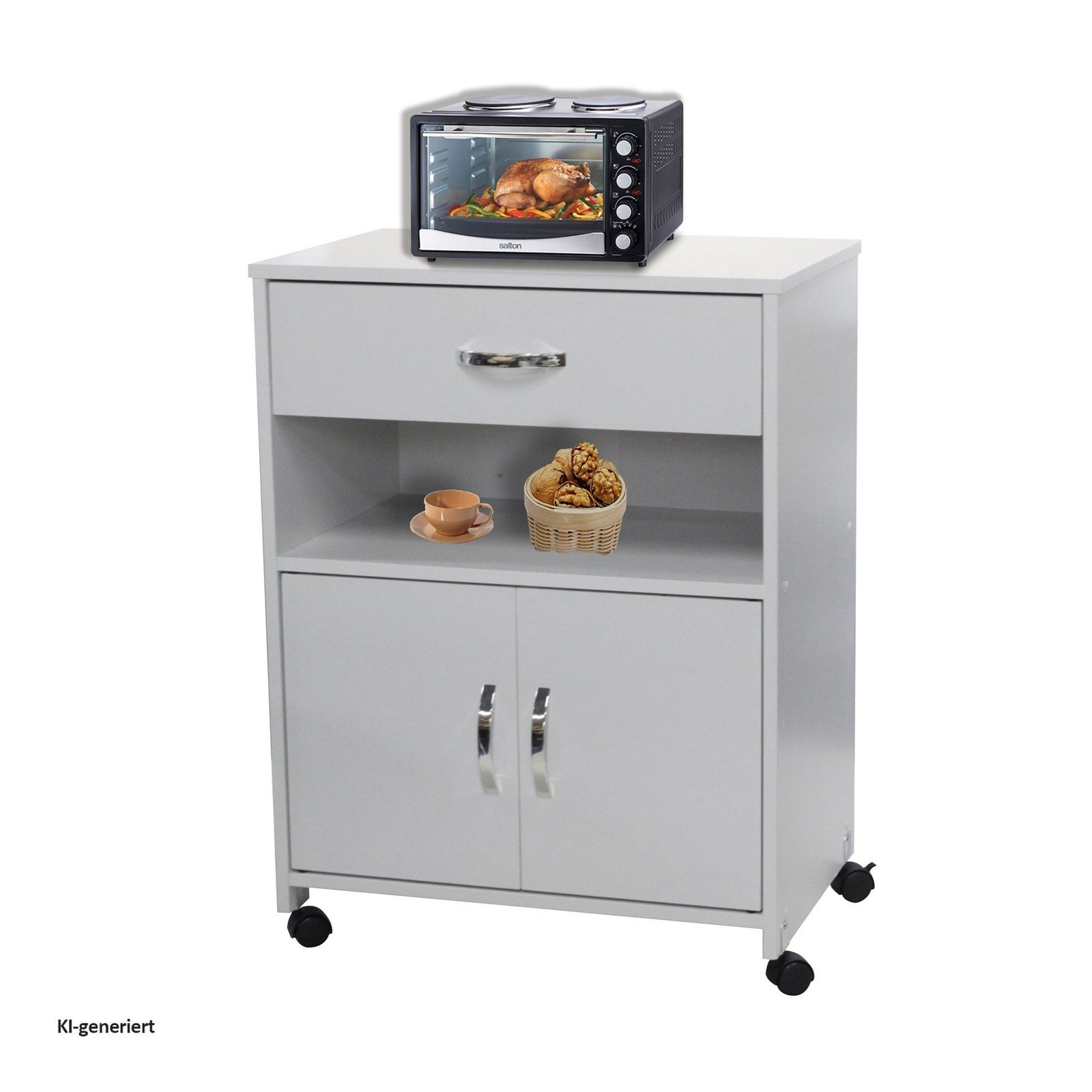 HTI-Line Mehrzweckschrank Küchenschrank Blanca (Stück, 1x Schrank Blanca, ohne Dekoration) Anrichte Mehrzweckschrank