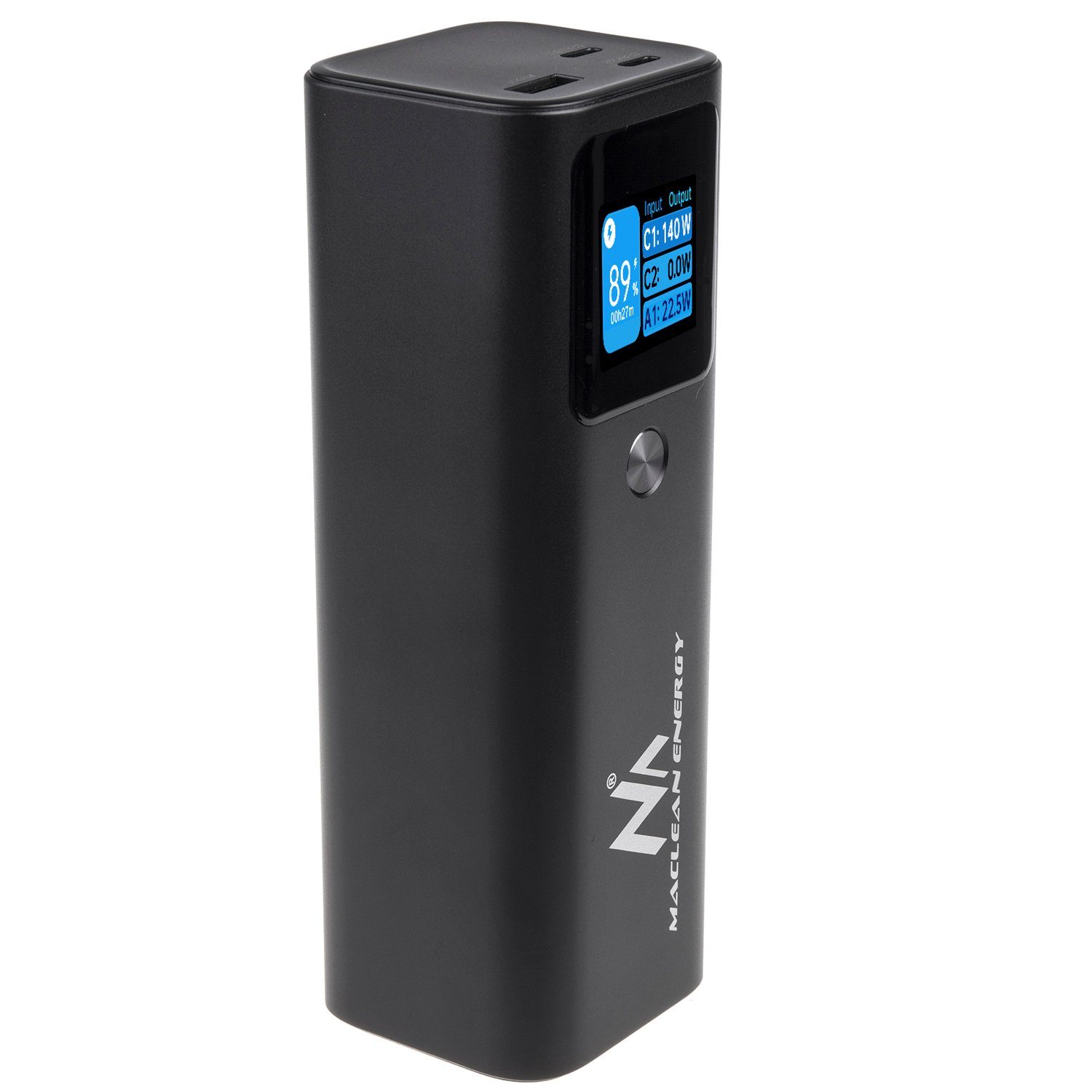 Maclean MCE335 Powerbank 15000 mAh, Powerbank 24600mAh mit Schnellladefunktion