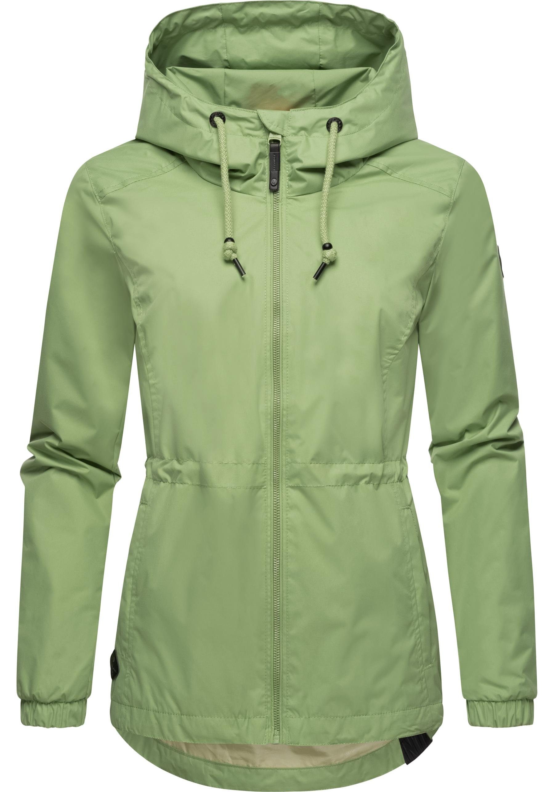 Ragwear Outdoorjacke Danka Wasserdichte Übergangsjacke mit großer Kapuze – Bild 4 von 5