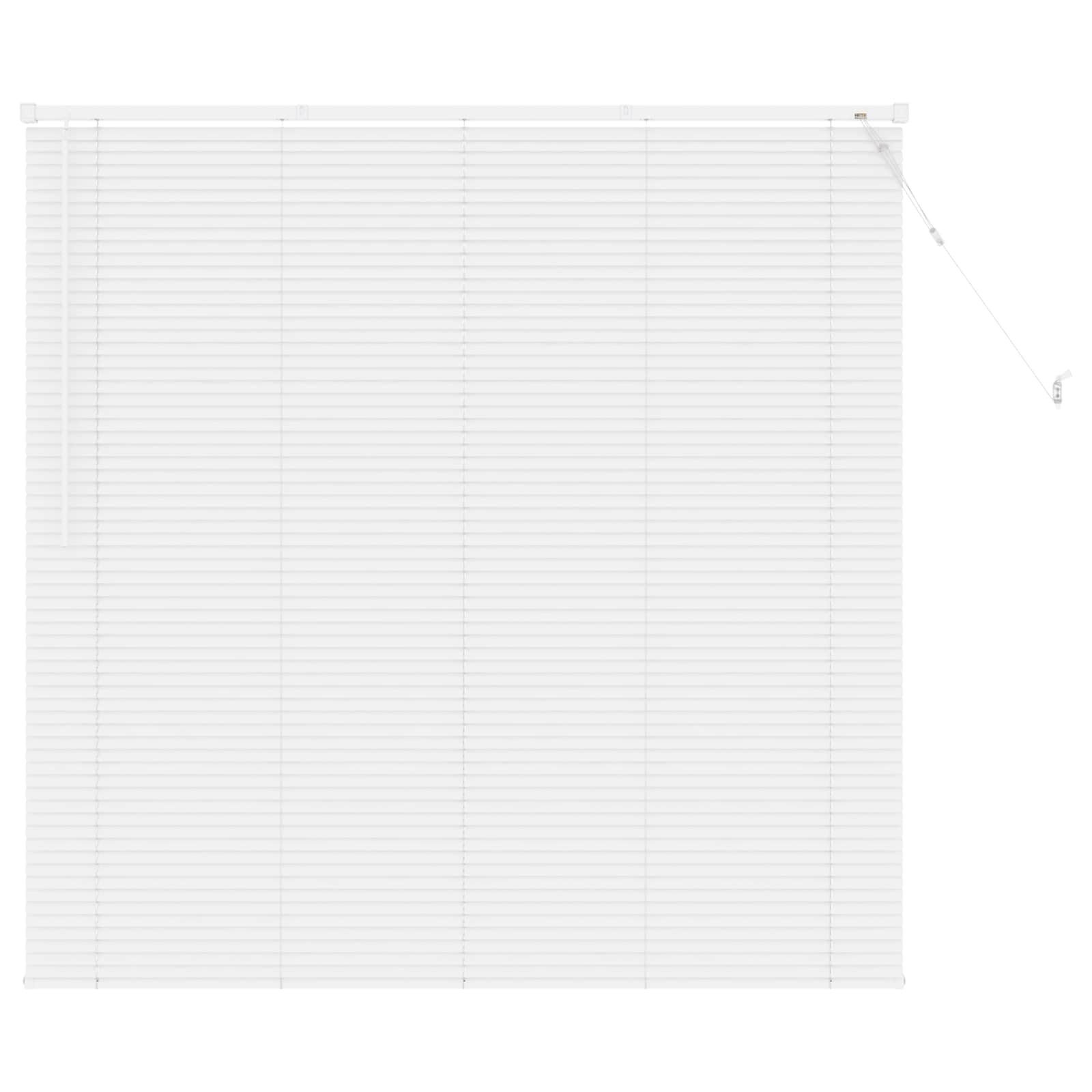 Rollo Venetianer Jalousie Weiß 150 x 160 cm PVC, vidaXL