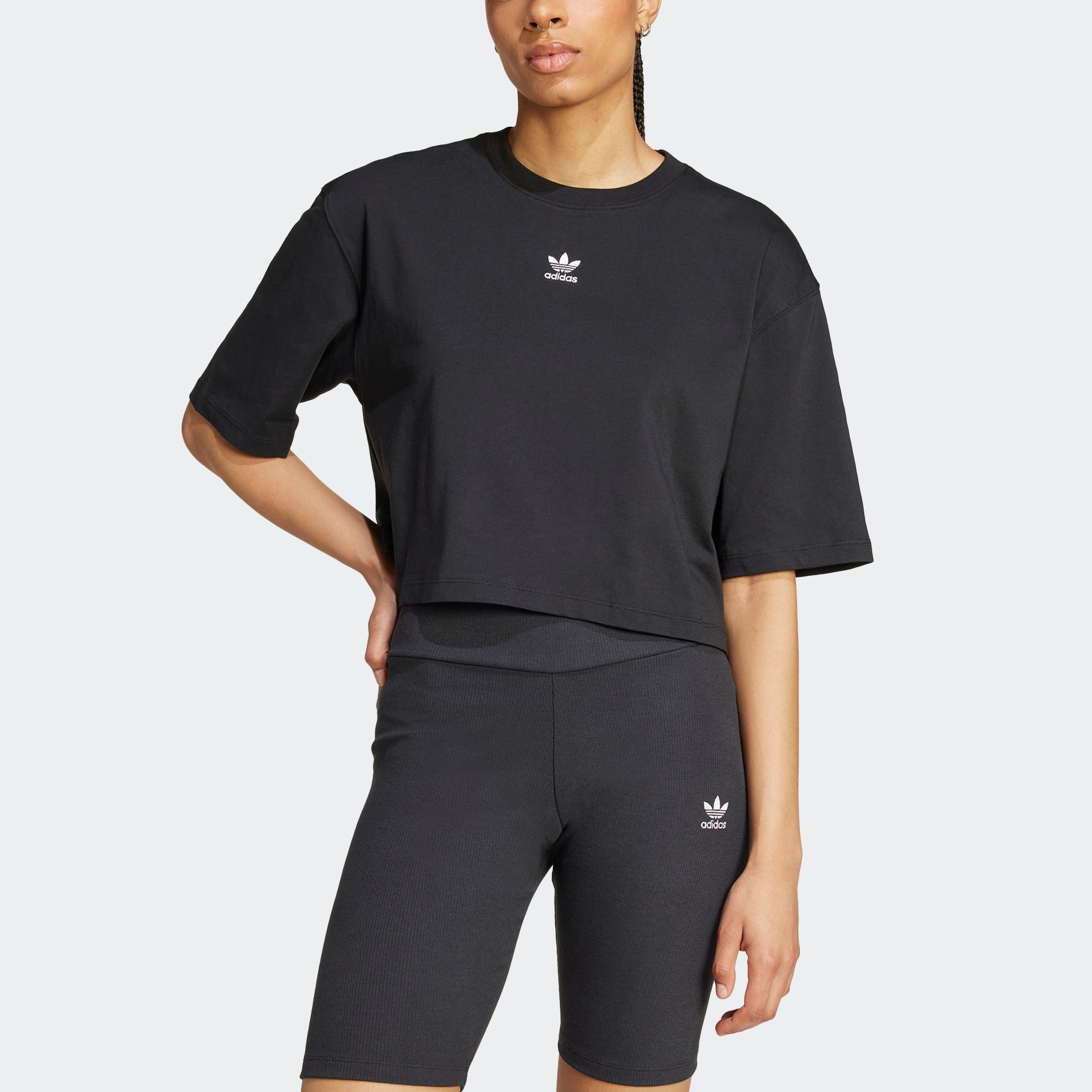 adidas Originals T-Shirt ESS CROP TEE günstig online kaufen