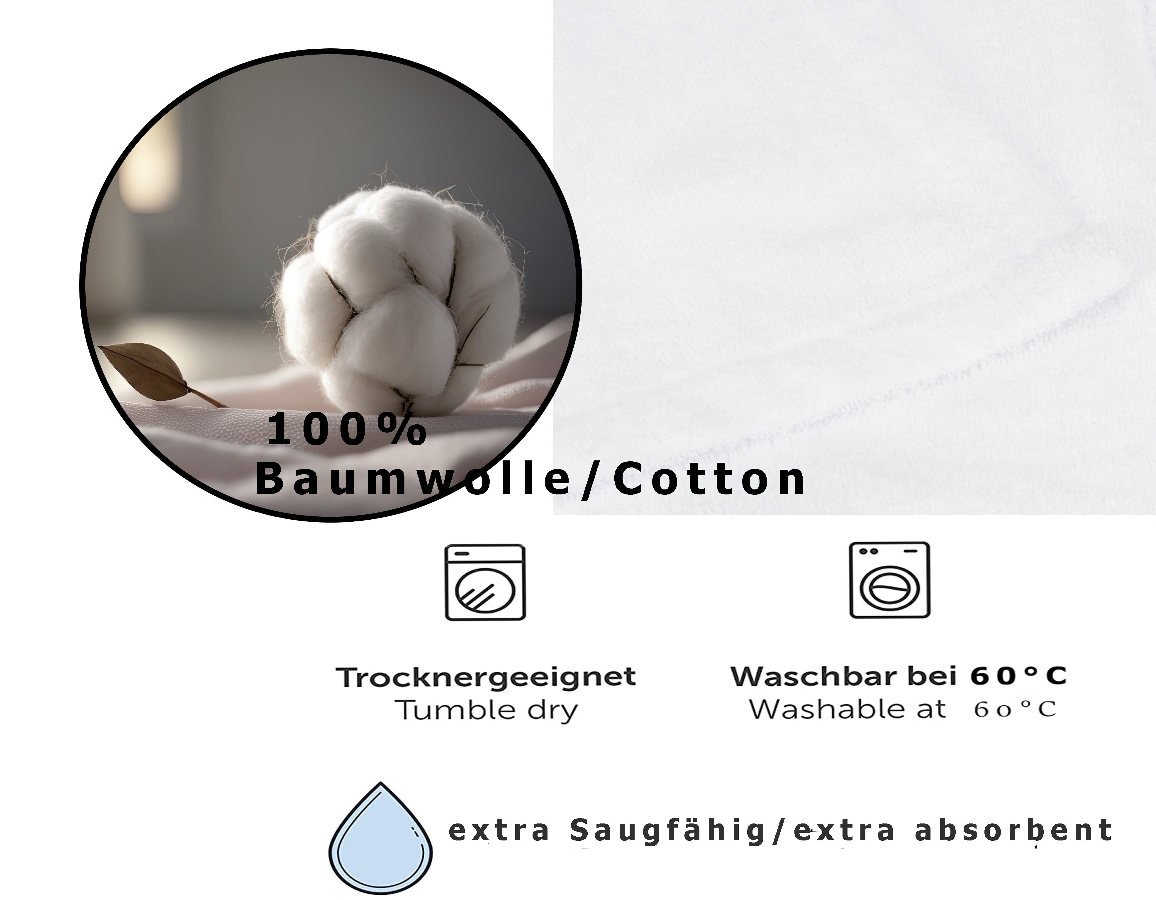 Betz Frottee 420 Herren g/m², weiß BERLIN Baumwolle mit Saunatuch Saunakilt Knöpfen für 100%