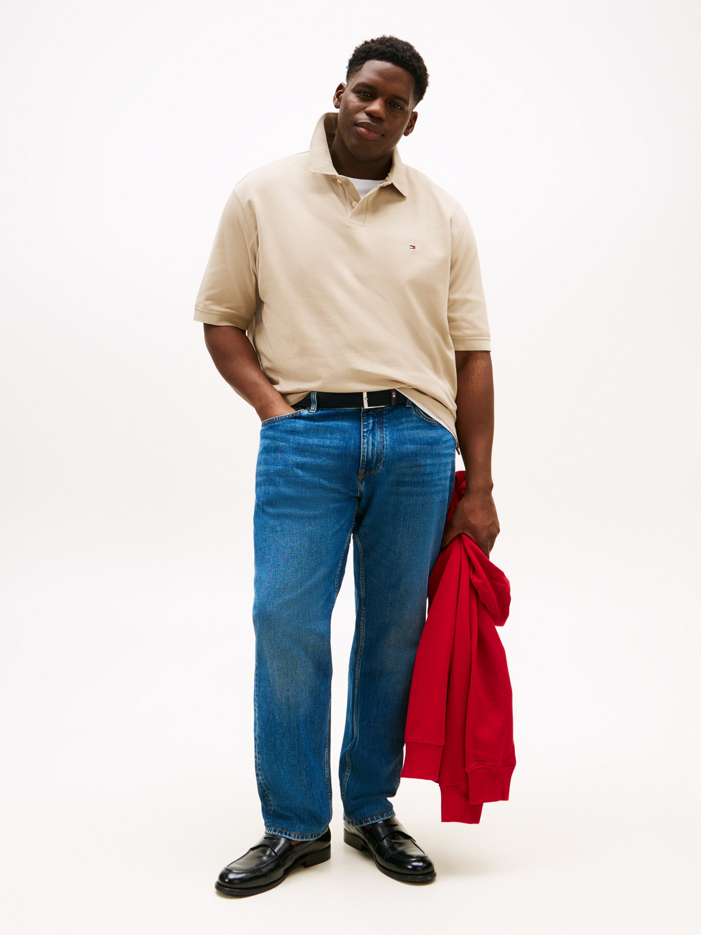 Tommy Hilfiger Big & Tall Poloshirt BT -1985 REGULAR POLO -B Große Größen günstig online kaufen