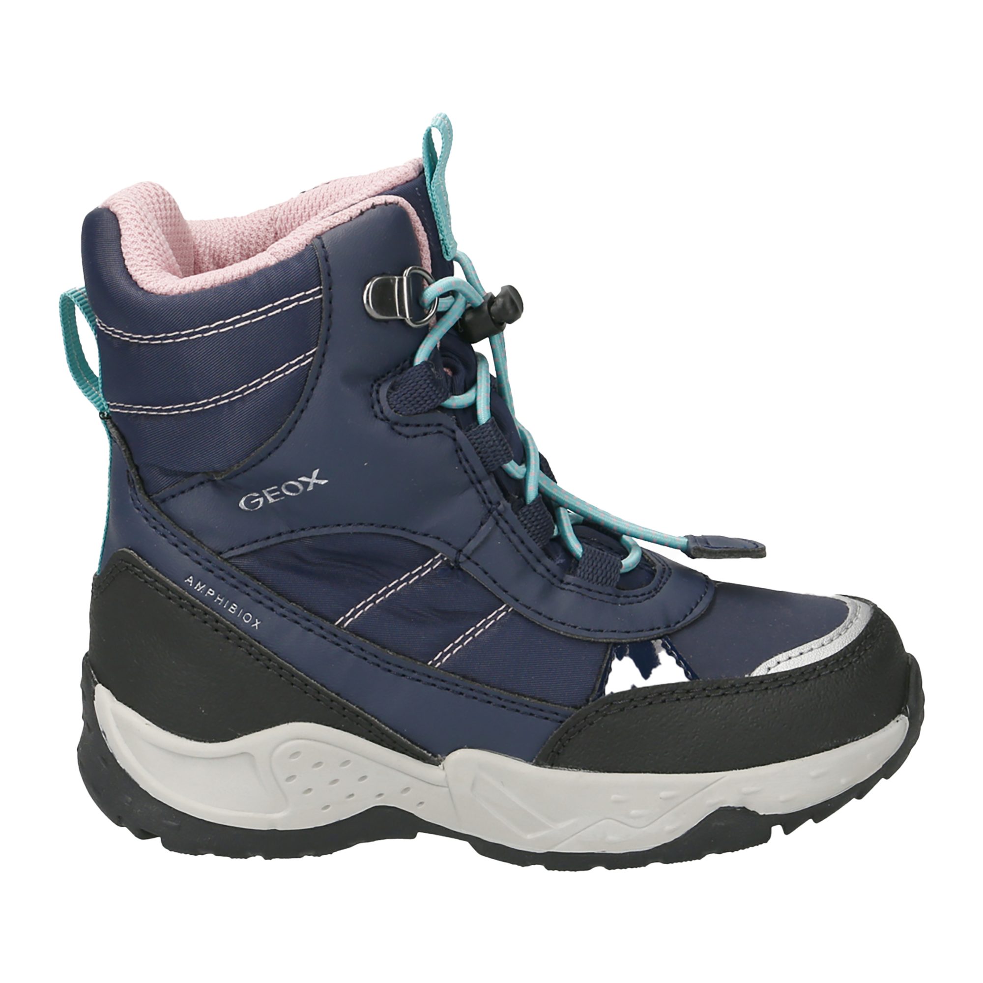 Geox GEOX SENTIERO, Warmfutter, Blau, Kinder Sneakerboots