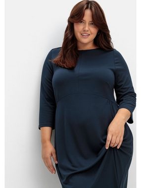 Sheego Shirtkleid Große Größen aus Modal-Mix, mit Seitentaschen