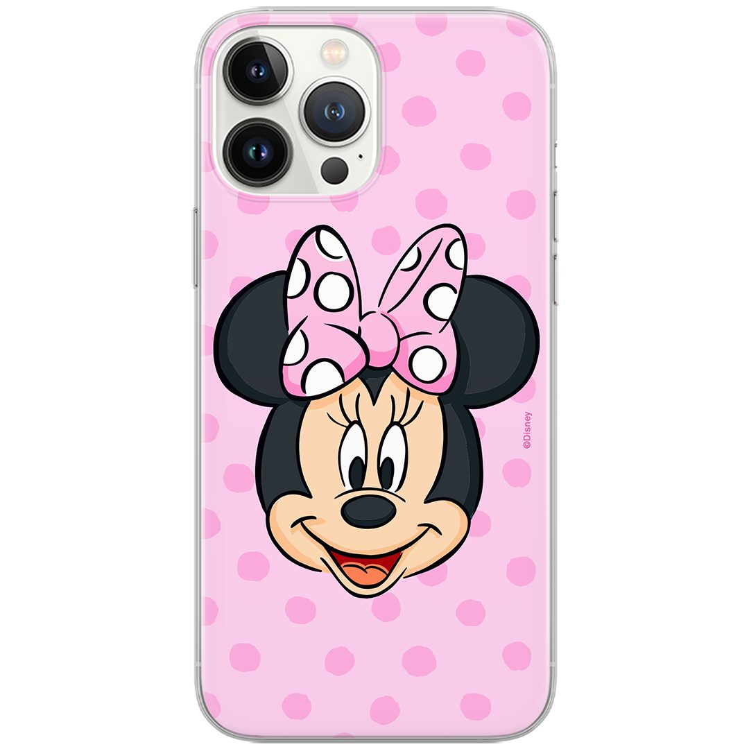 Disney Handyhülle Handyhülle Minnie 057 Disney Full Print Pink