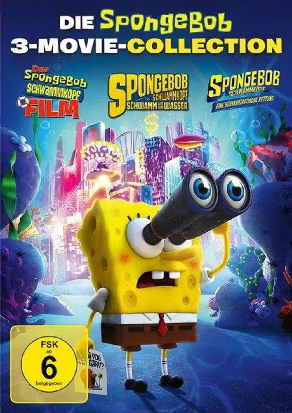 Paramount DVD Spongebob Schwammkopf 3-Movie Collection