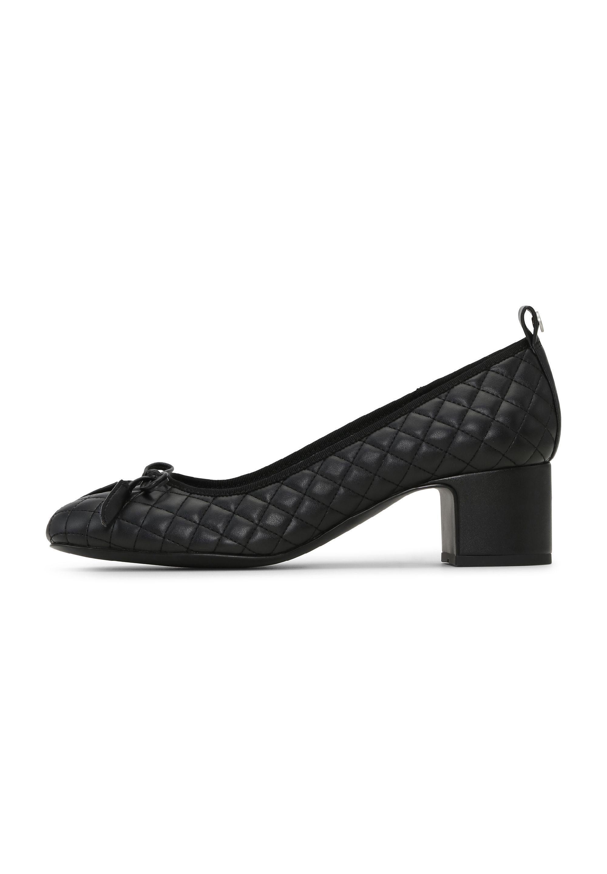 Ilse Jacobsen ALTURA03 Ballerina Eleganter bequemer Stepp-Ballerina mit Schleife und hohem Absatz