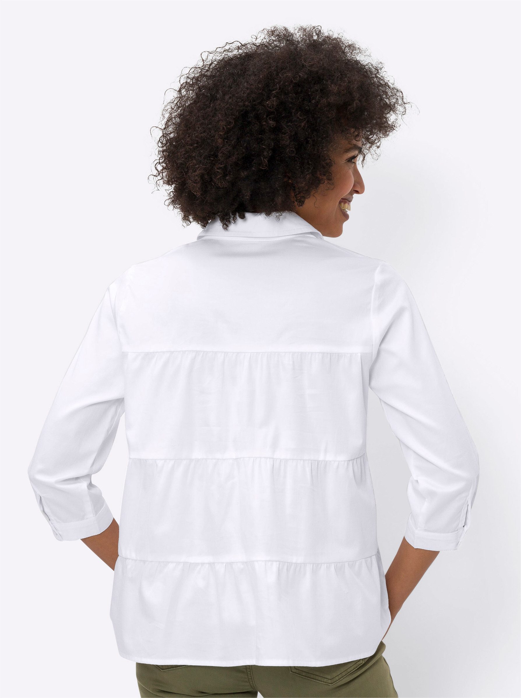 heine Klassische Bluse Langarmbluse günstig online kaufen