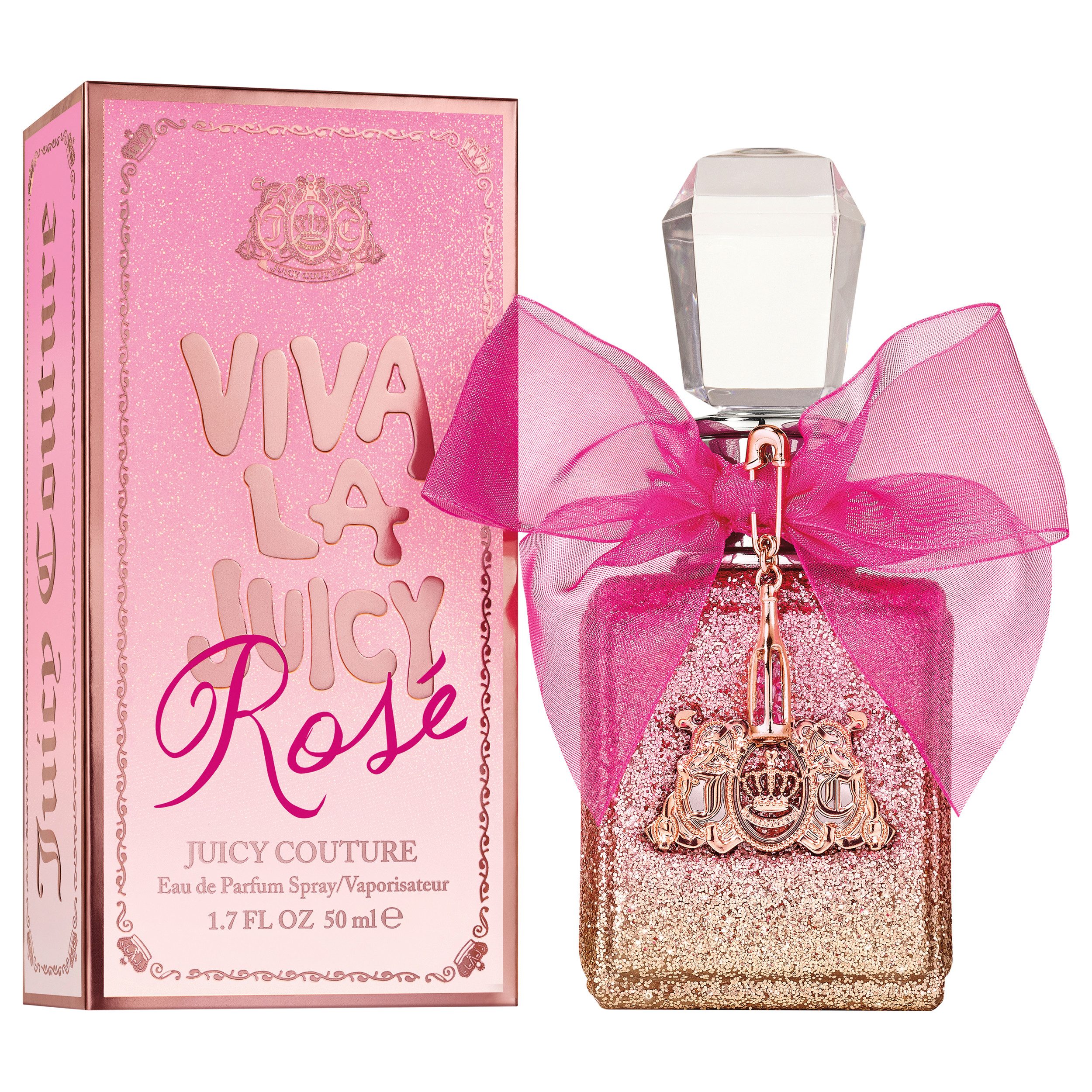 Juicy Couture Eau de Parfum VIVA LA JUICY ROSÉ EDP, 1-tlg., fruchtig-floraler Duftcharakter