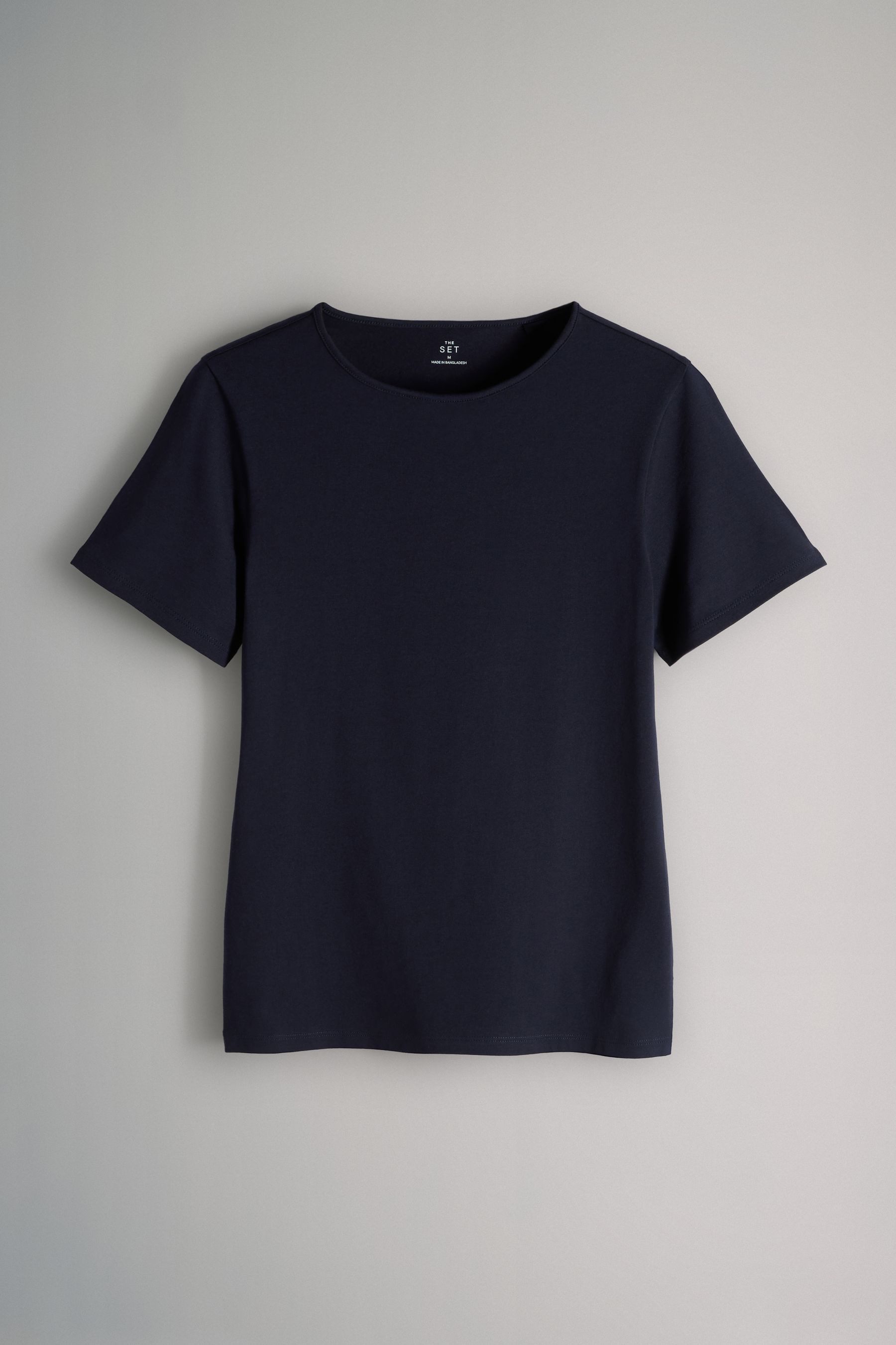The Set T-Shirt The Set körpernahe Kurzarm-T-Shirts, 5er-Pack (5-tlg)