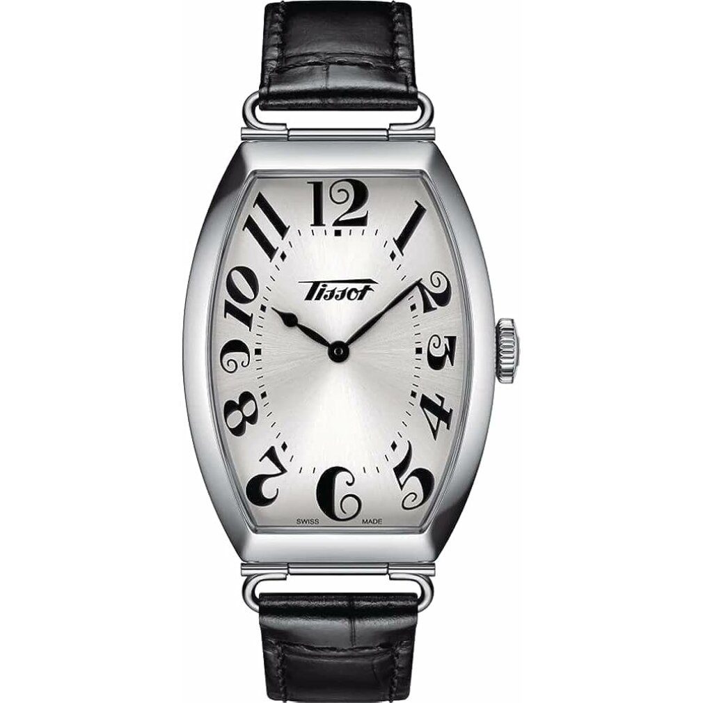 Tissot Luxusuhr Herrenuhr HERITAGE PORTO Silberfarben Schwarz