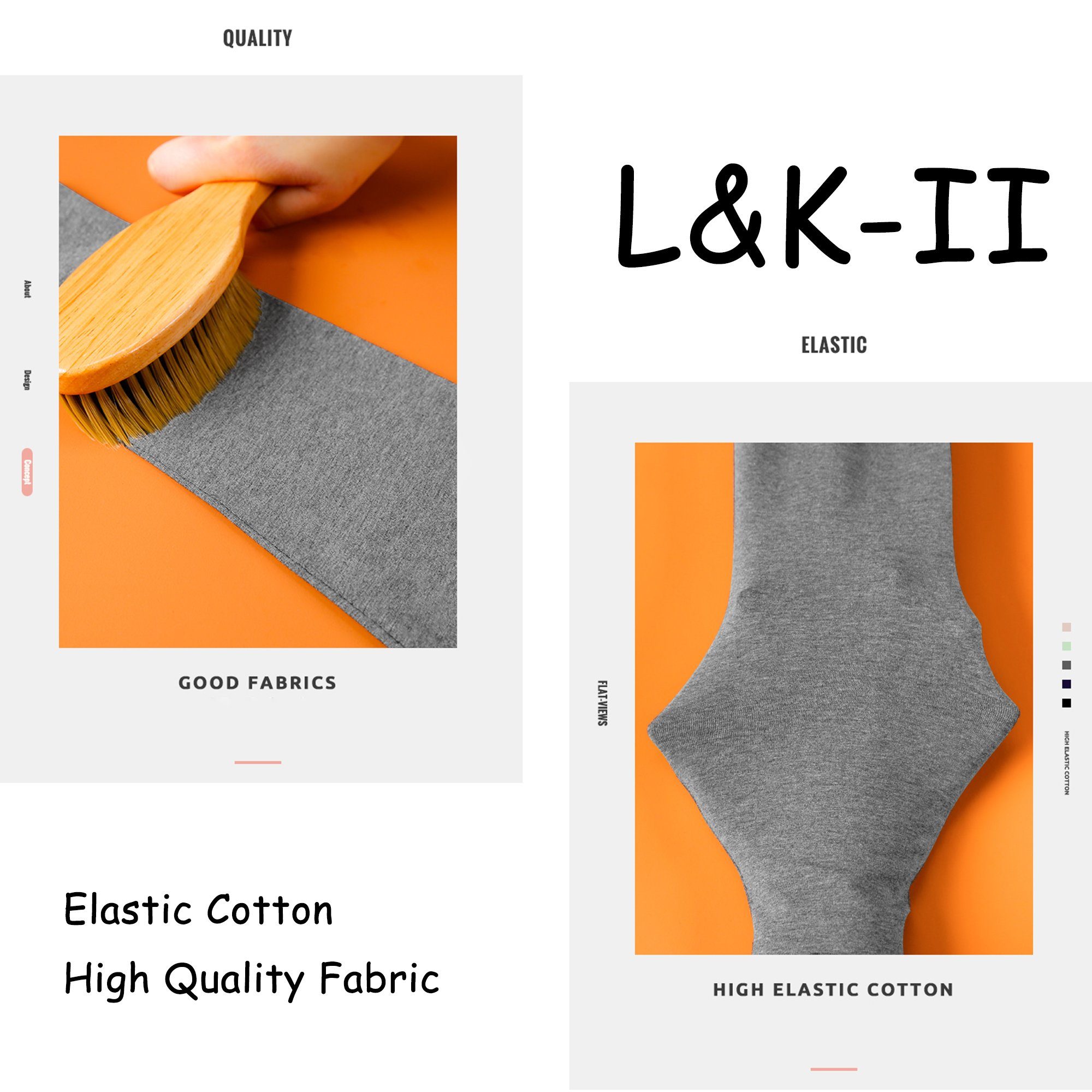L&K-II Baumwolle Mädchen Tanzhose Basic Farbe Uni 7/8-Leggings (3er-Pack) 2708-3er aus Schwarz/Dunkelblau/Gelb