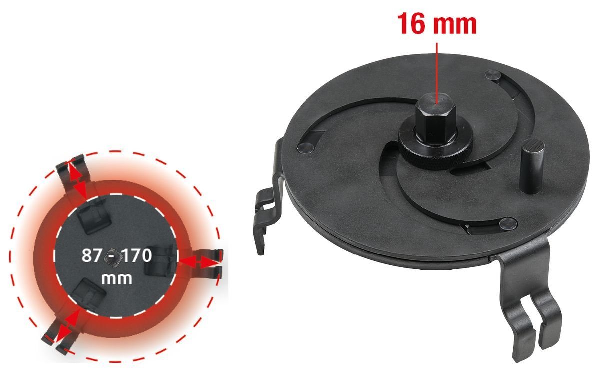 Thumbnail - KS Tools Gabel- und Ringschlüssel 3-Arm Universal-Tankgeberschlüssel (150.9388)