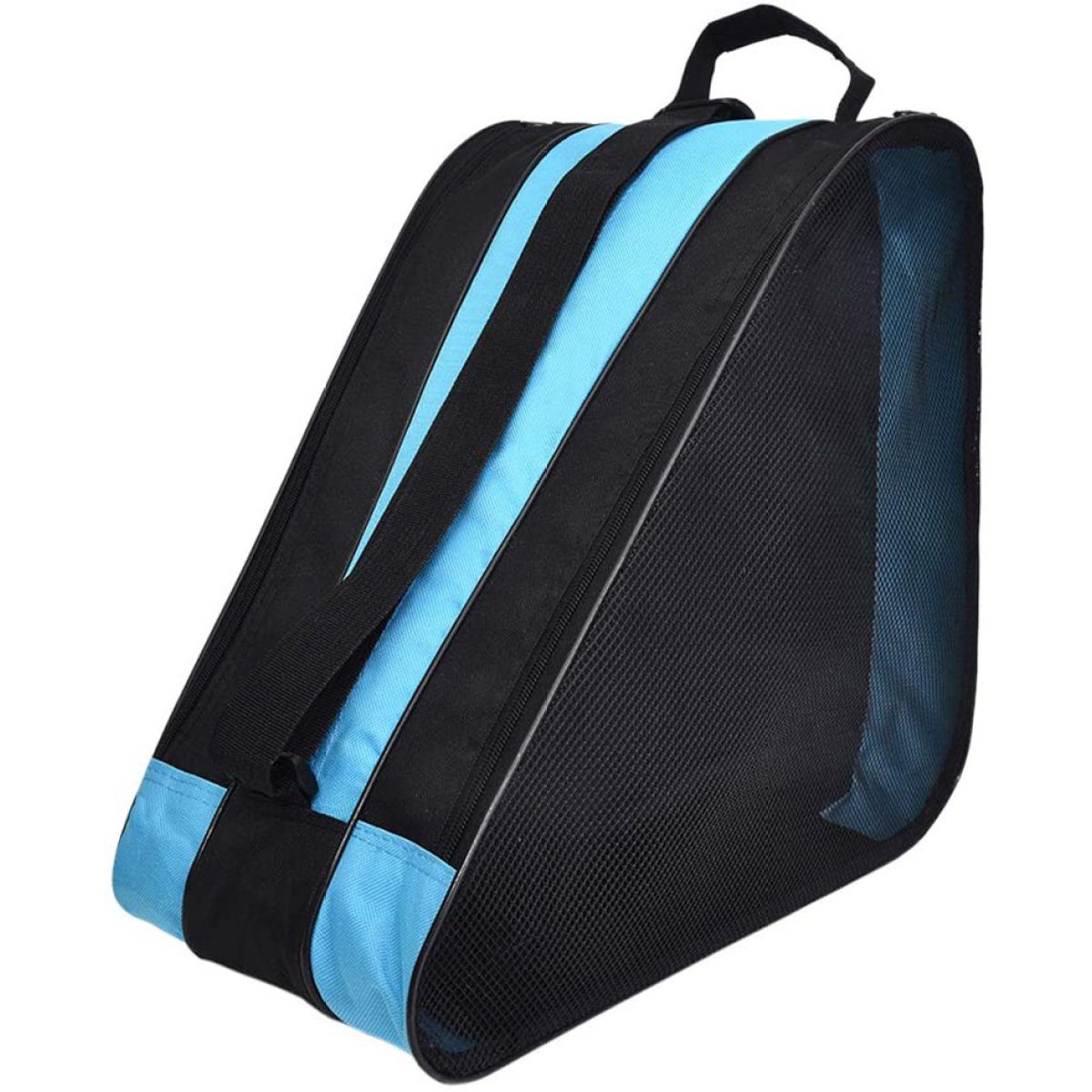 Jormftte Sporttasche Rollschuh-Tasche Unisex für Eishockey Schlittschuhe Blau