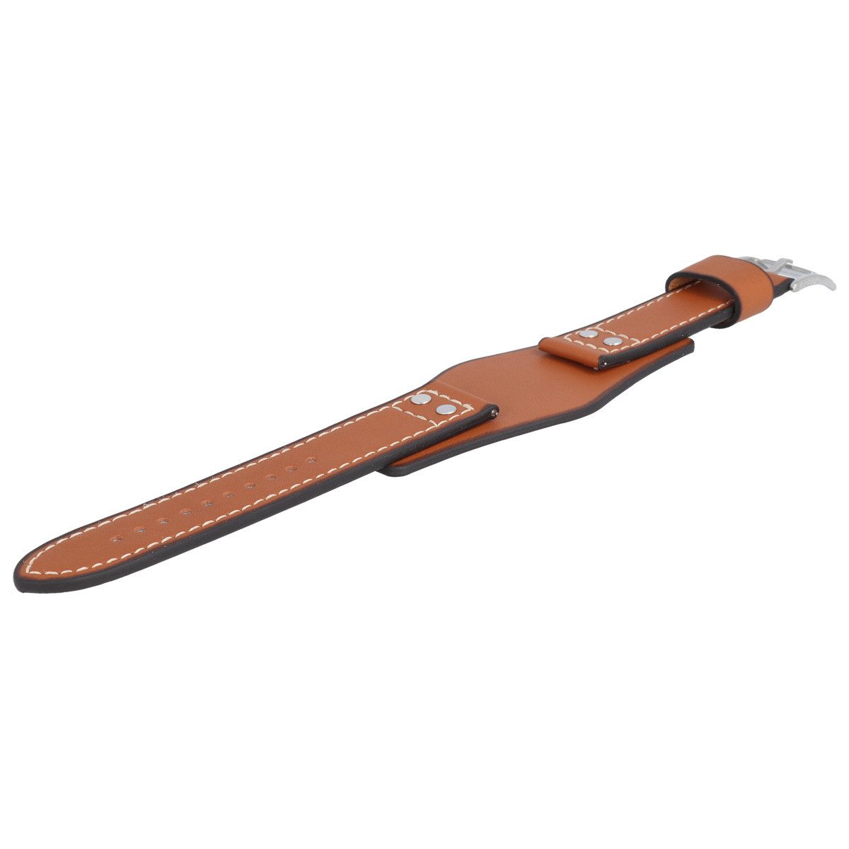 Fossil Uhrenarmband 22mm Leder Braun CH-2986 LB-CH2986