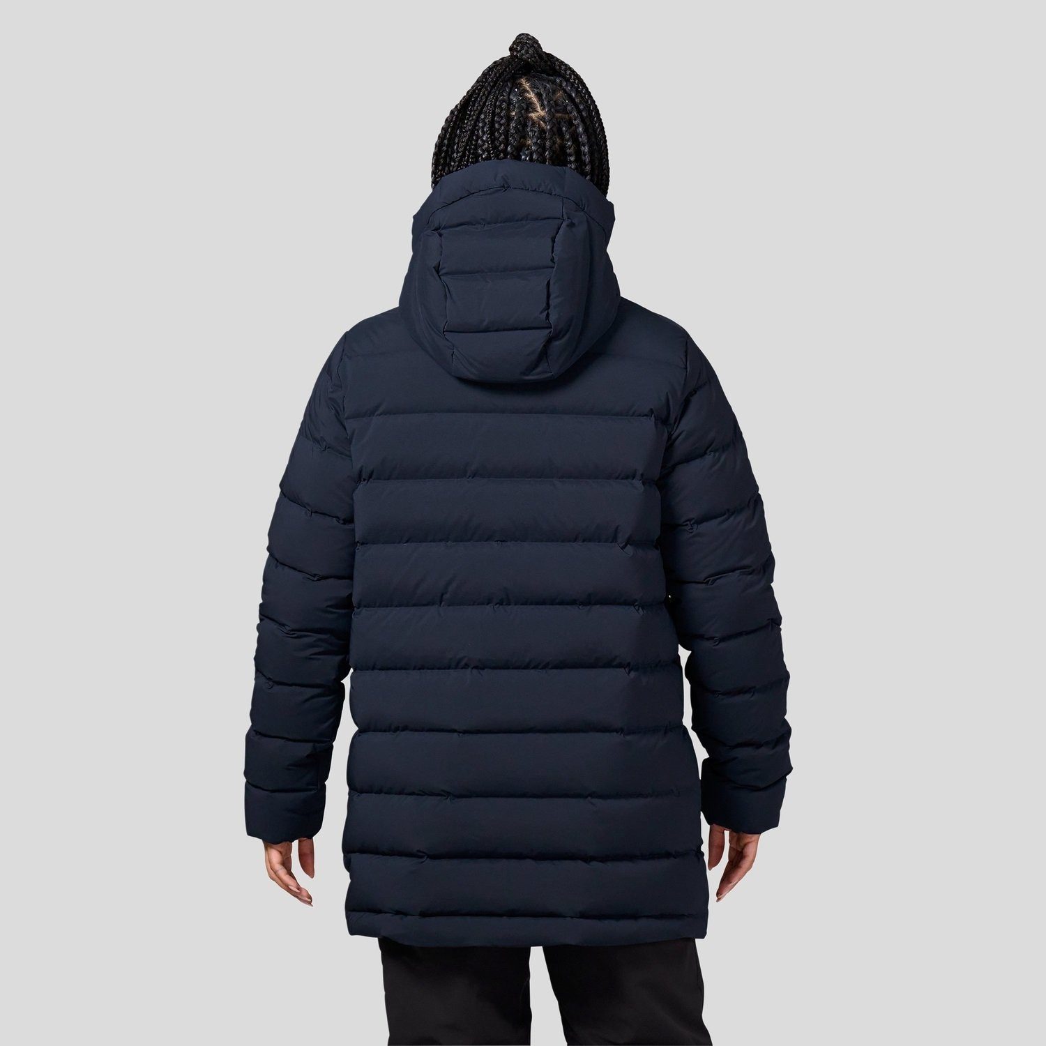 Odlo Wintermantel Ascent N-Thermic Insulated mit Kapuze (wasserabweisend, winddicht)