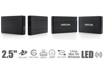 HURRICANE Hurricane 12.5mm GD25650 300GB 2.5" USB 3.0 Externe Aluminium Festpla externe HDD-Festplatte