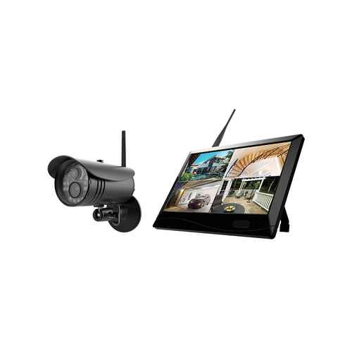 Megasat HS 150 Kameraset IP 2.0 MP Videoüberwachung Funk Überwachungssystem Überwachungskamera