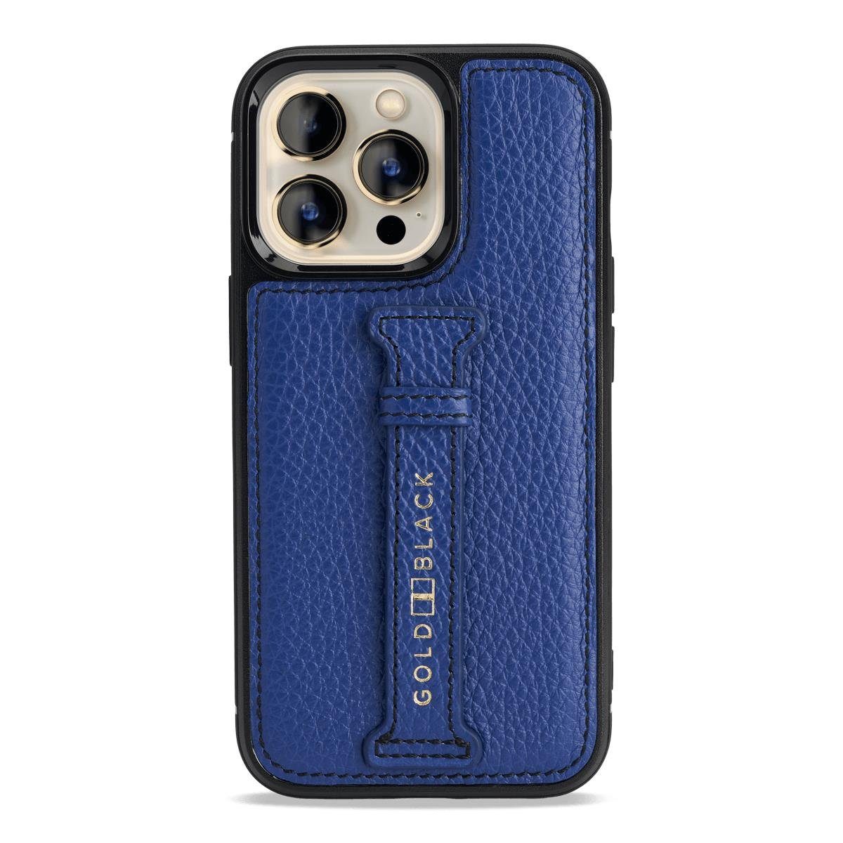 Handyhülle iPhone 13 Pro Leder Case mit Fingerschlaufe Nappa 15,49 cm (6,10 Zoll)