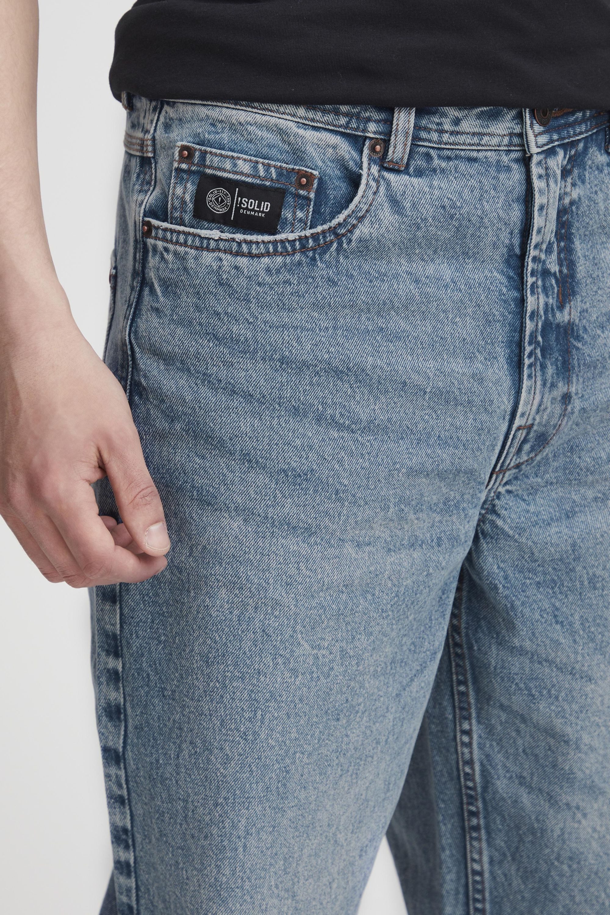 !Solid 5-Pocket-Jeans SDHoffmann 5-Pocket Jeans mit weitem Bein - Owen Fit