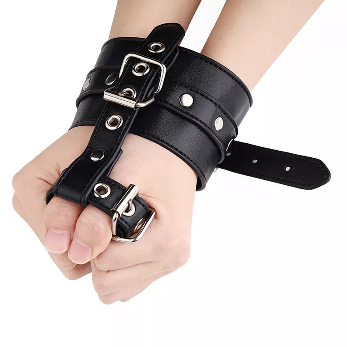 & Lock Thumb Bondage-Set KIOTOS Single Handcuff