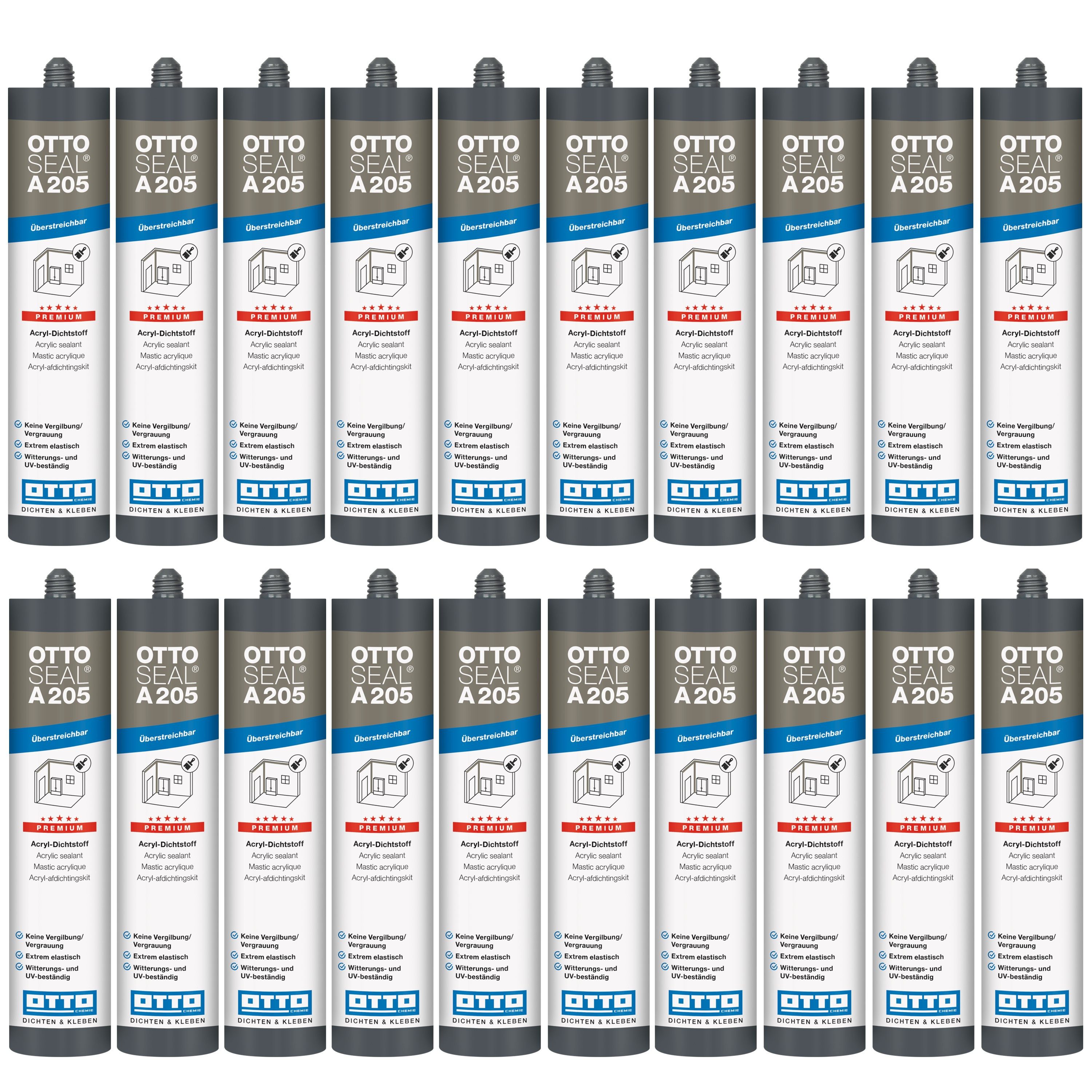 OTTO-Chemie Maleracryl OTTOSEAL A205 Premium-Acryl-Dichtstoff C01 günstig online kaufen