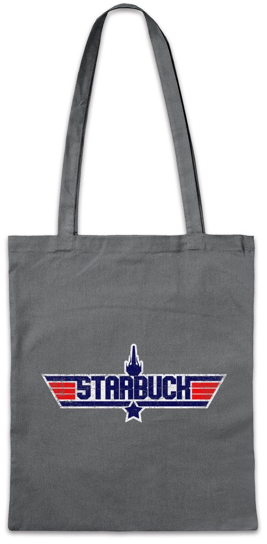 Beuteltasche Top Star Starbuck Stofftasche Battle 80s Kara Tomcat Gun Lieutenant