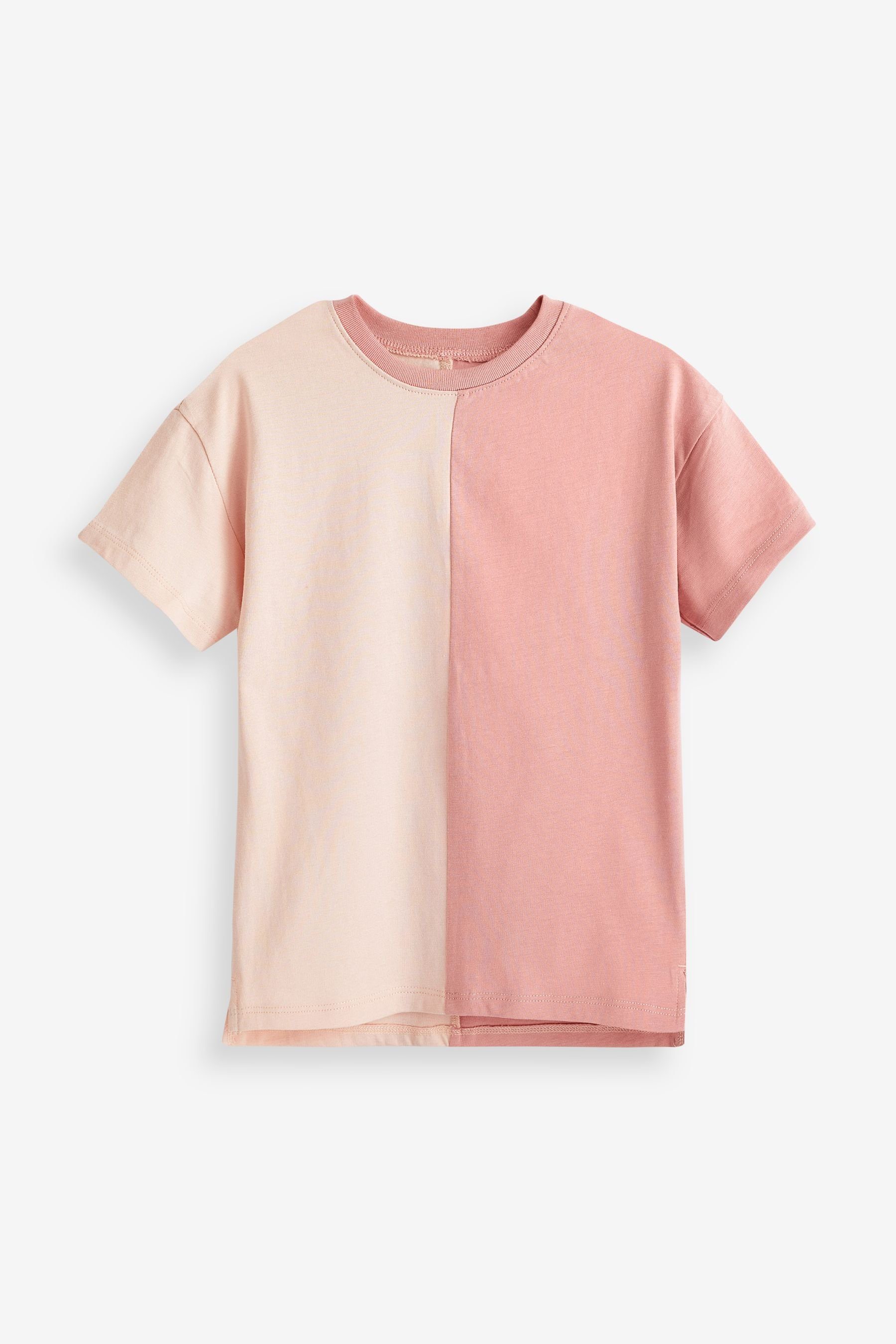 Baumwolle Oversize-T-Shirt (1-tlg) aus T-Shirt Next