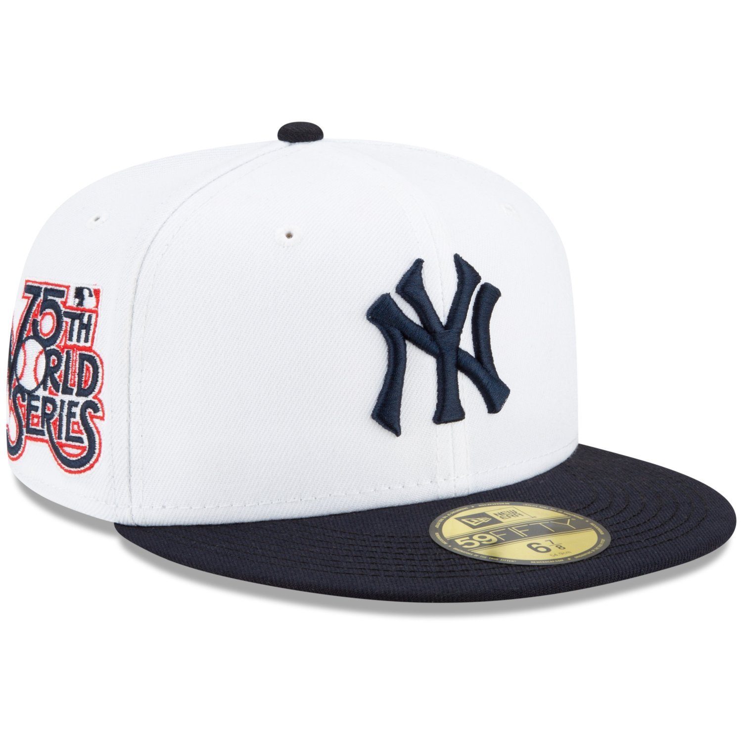 Cap 1975 Era SERIES NY Yankees WORLD New 59Fifty Fitted