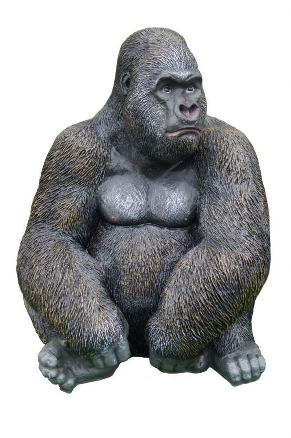 JVmoebel Dekofigur Design Gorilla Figur Statue Skulptur Figuren