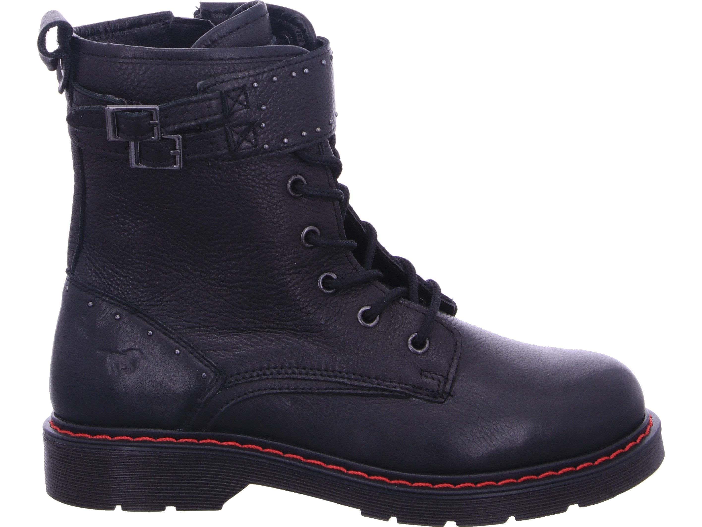 Mustang Shoes Schnürboots echtes Leder günstig online kaufen