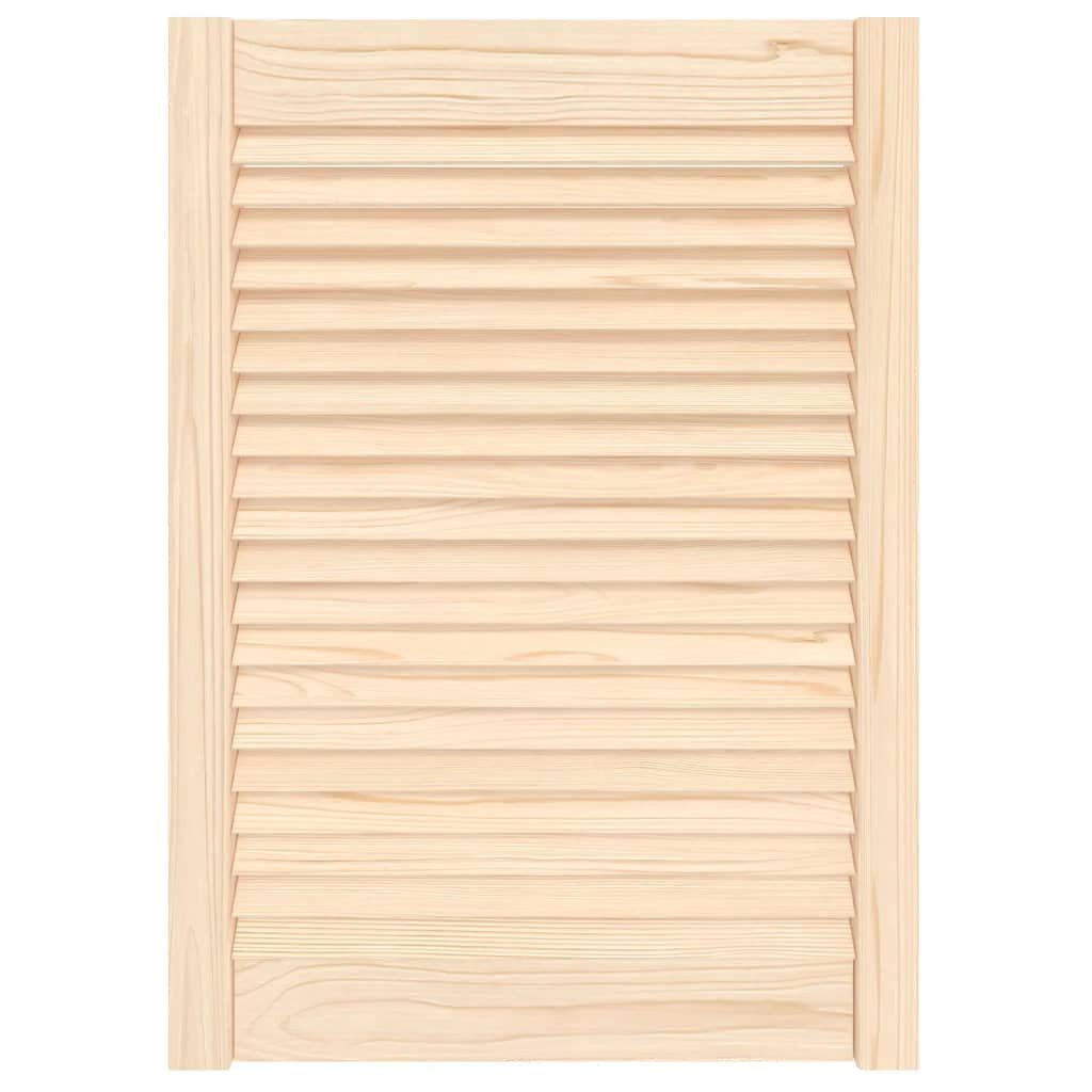 vidaXL, Tür Lamellen-Design 69x49,4 cm Massivholz Kiefer