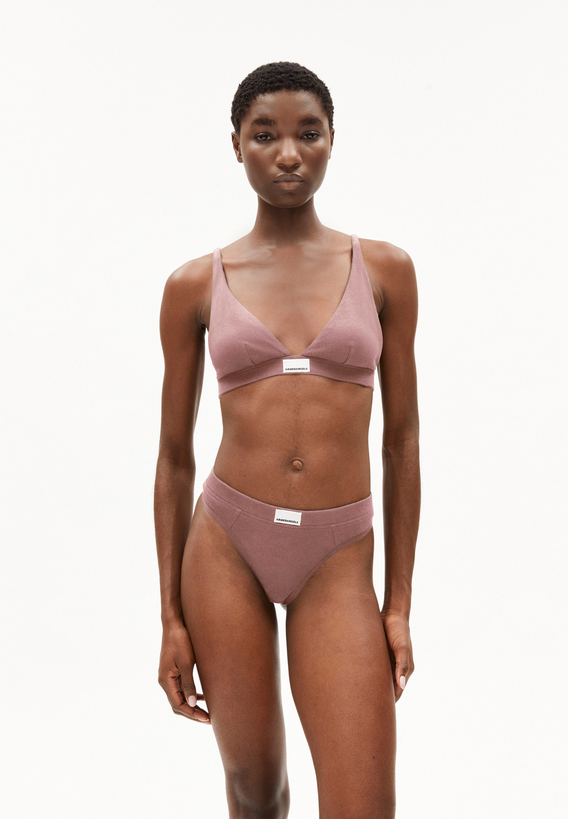 Armedangels Bügelloser BH OSILAARI RIB (Fitted)