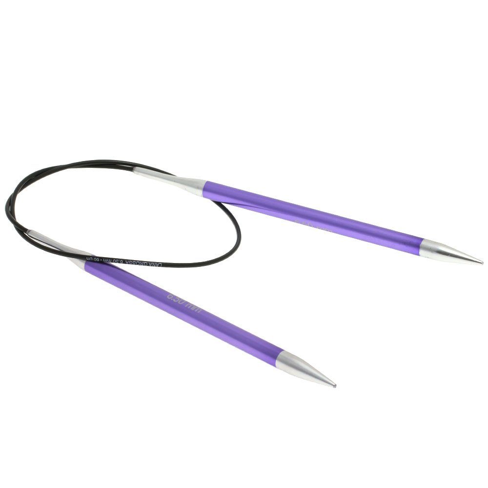 LANA GROSSA Rundstricknadeln Knit Pro Rundstricknadel Aluminium Rainbow, Rundstricknadel verschiedene Längen/Größen