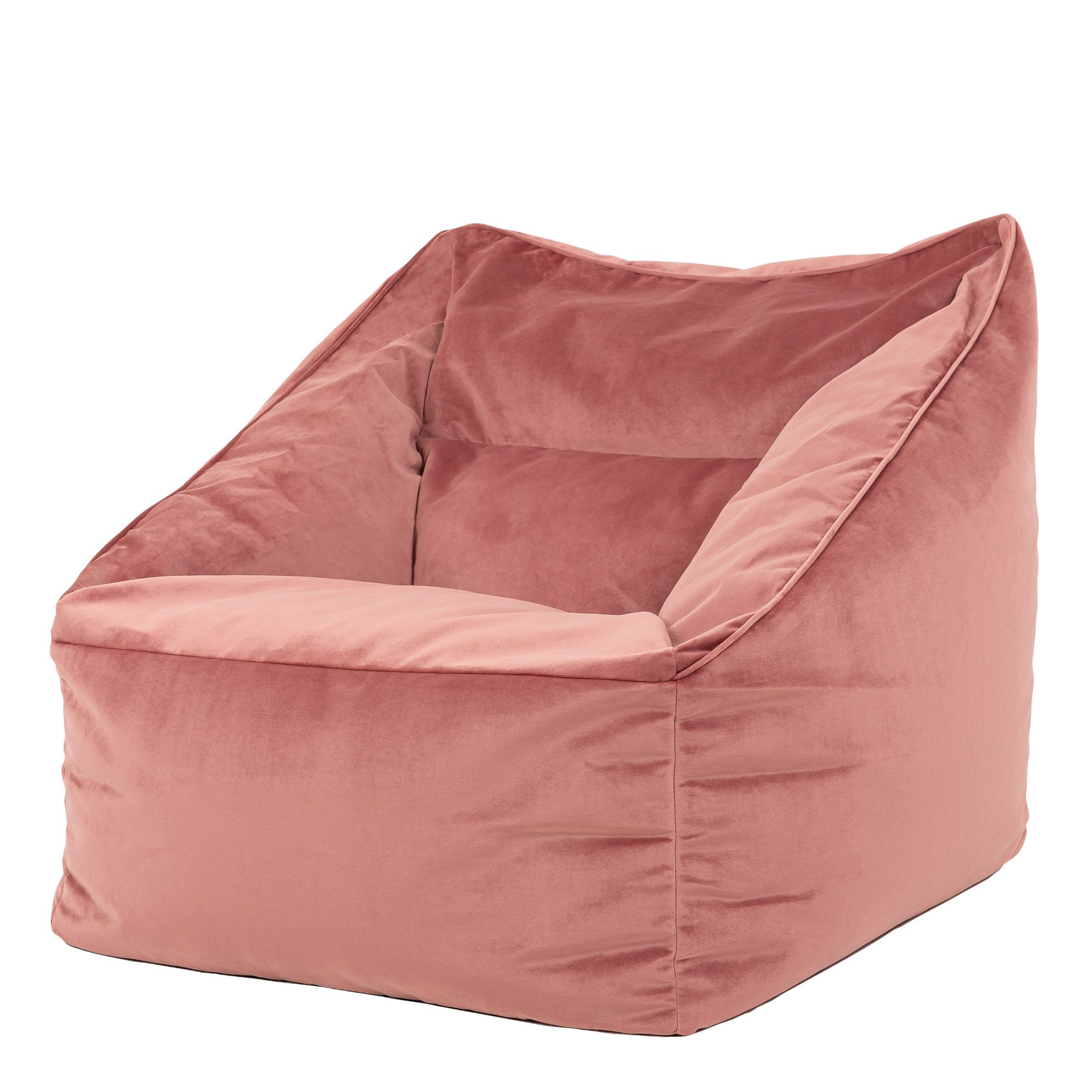 Sitzsack Riesen Sessel aus Samt „Natalia"