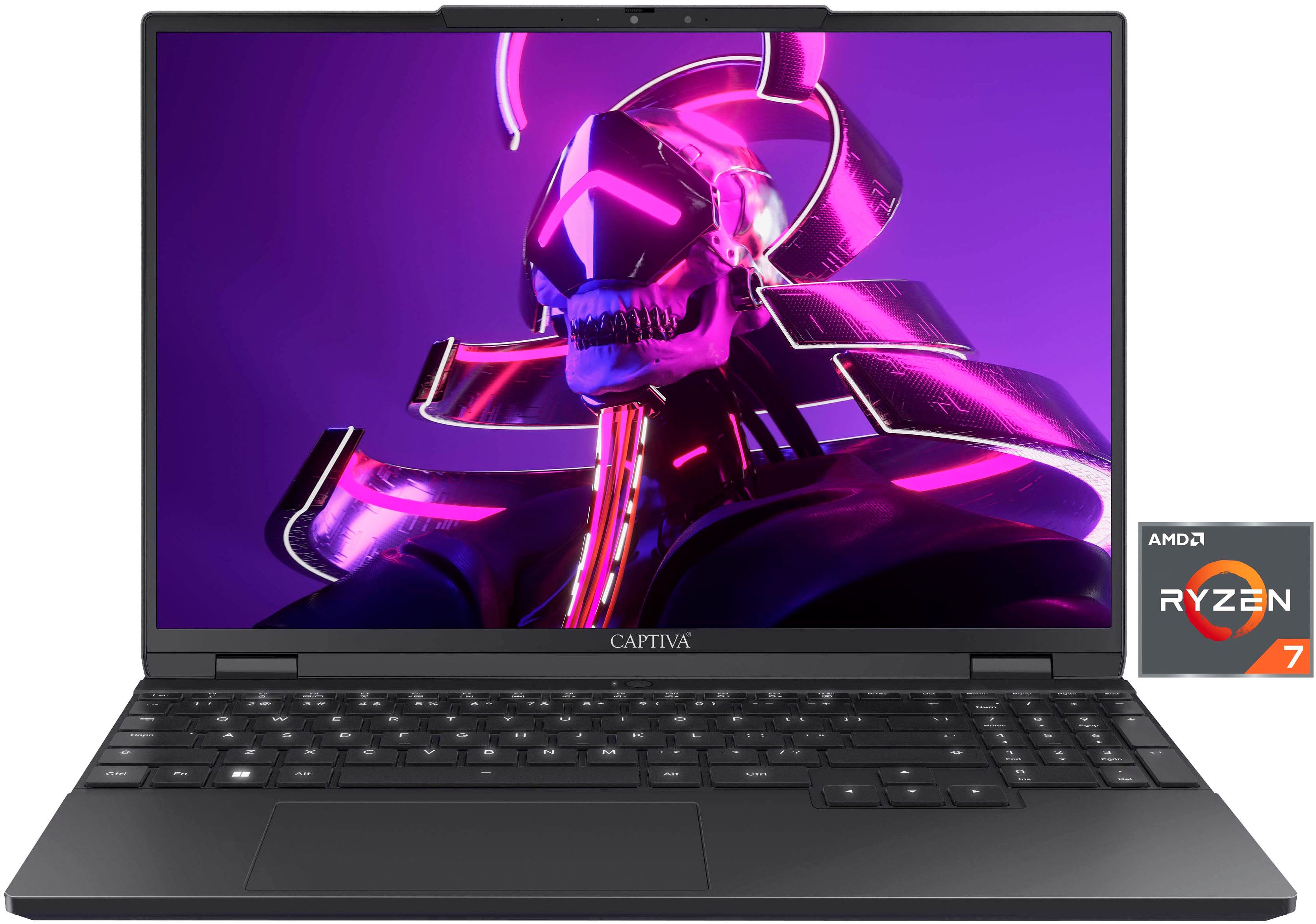 CAPTIVA Business/Office I10-1381GE Business-Notebook (38,9 cm/15,3 Zoll, AMD Ryzen 7 255, Radeon 780M, 16 GB, 1000 GB SSD)