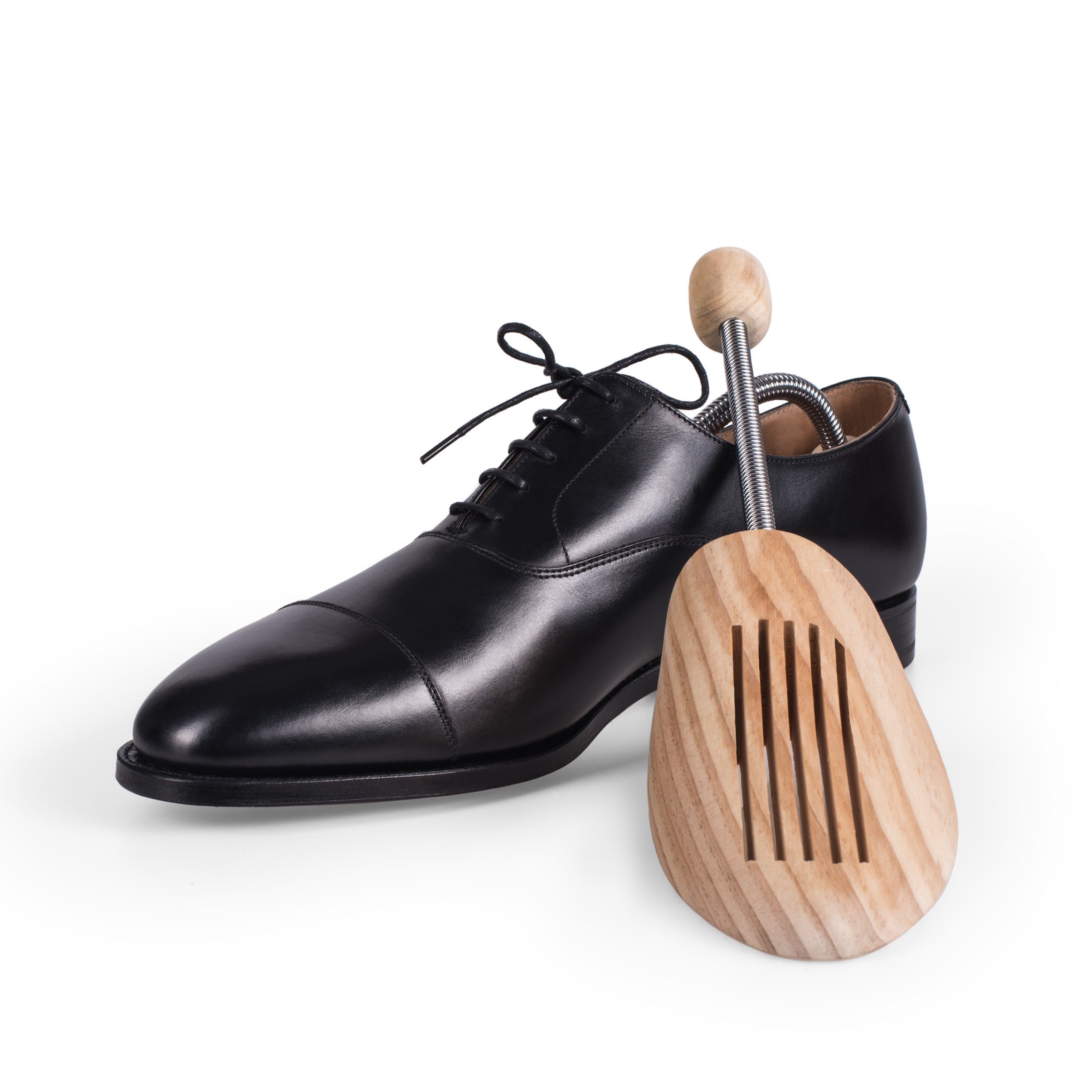Blumtal Schuhspanner für Damen und Herren aus Echt-Holz (1-tlg., 1 Paar, 2 Paar, 5 Paar), atmungsaktiv aus echtem Kiefernholz, in verschiedene Größen – Bild 2 von 5