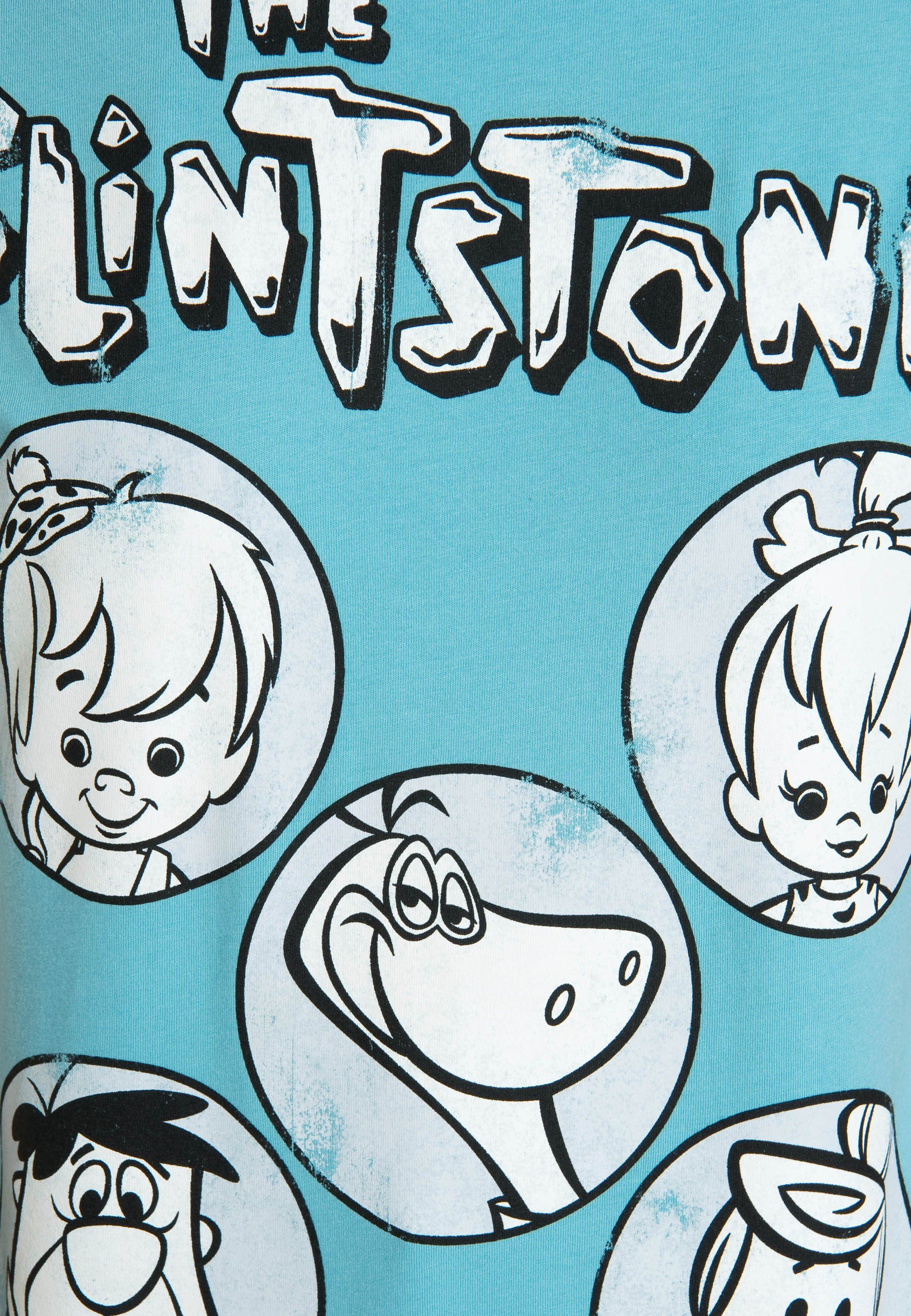 T-Shirt lizenziertem The mit LOGOSHIRT Flintstones Originaldesign
