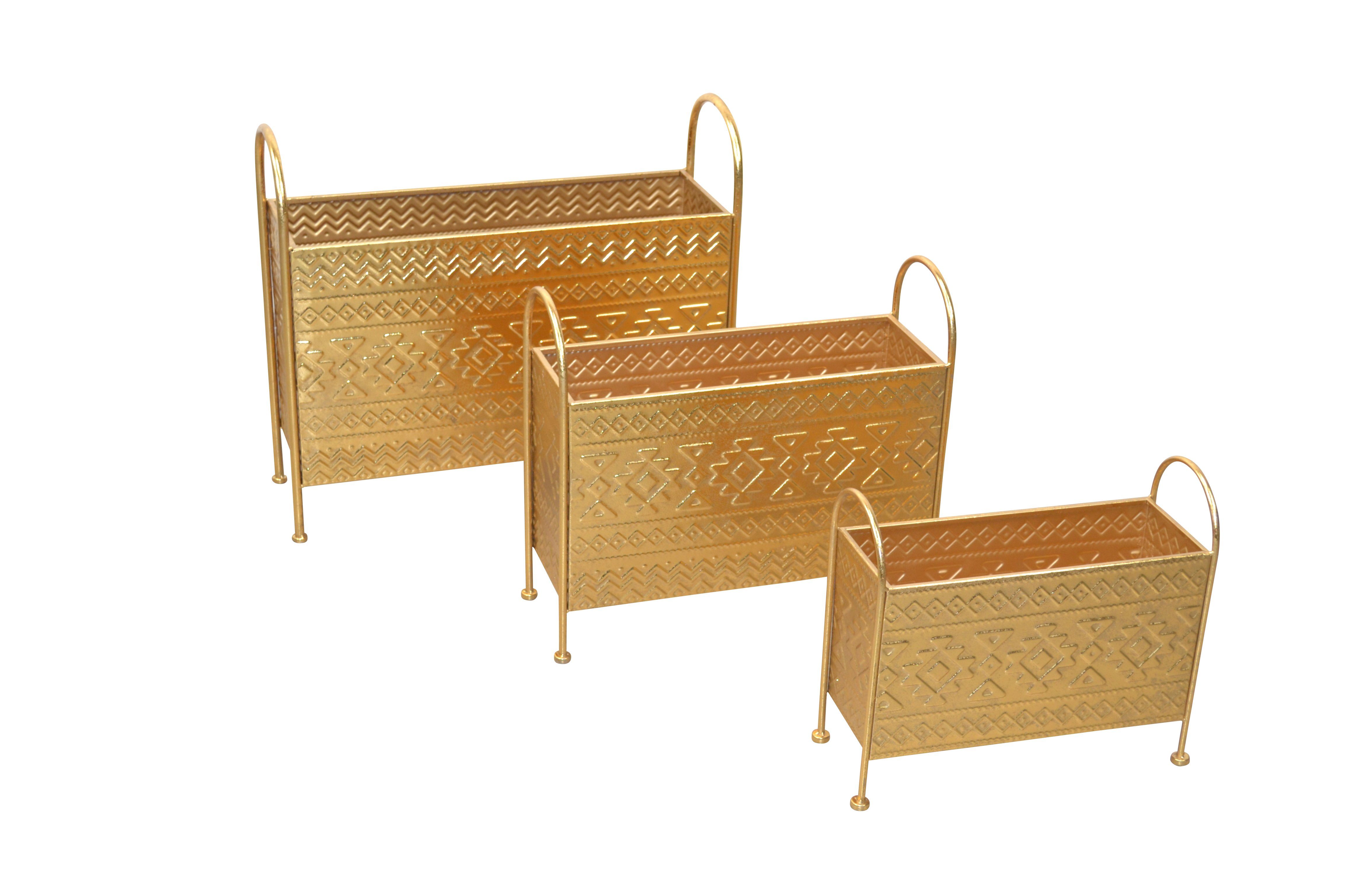 moebel-direkt-online Pflanzkübel 3tlg. Pflanzgefäße-Set (Spar-Set, 3tlg)