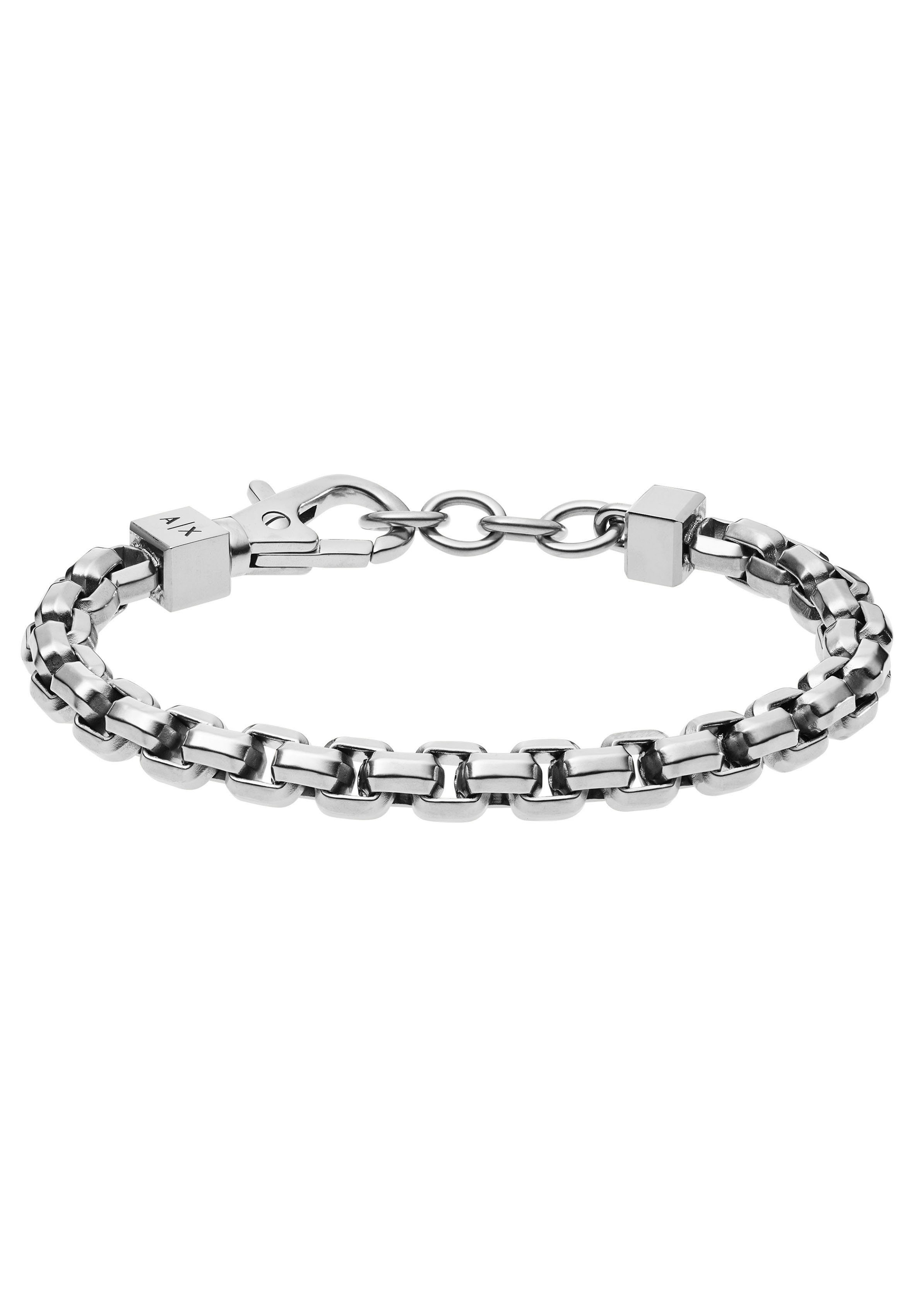 ARMANI EXCHANGE Edelstahlarmband Schmuck Geschenk Edelstahl Armschmuck günstig online kaufen
