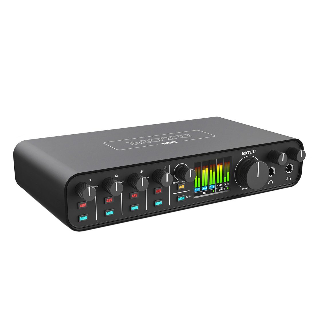 Motu-Audio Motu M6 6-Kanal USB-Audio-Interface Digitales Aufnahmegerät