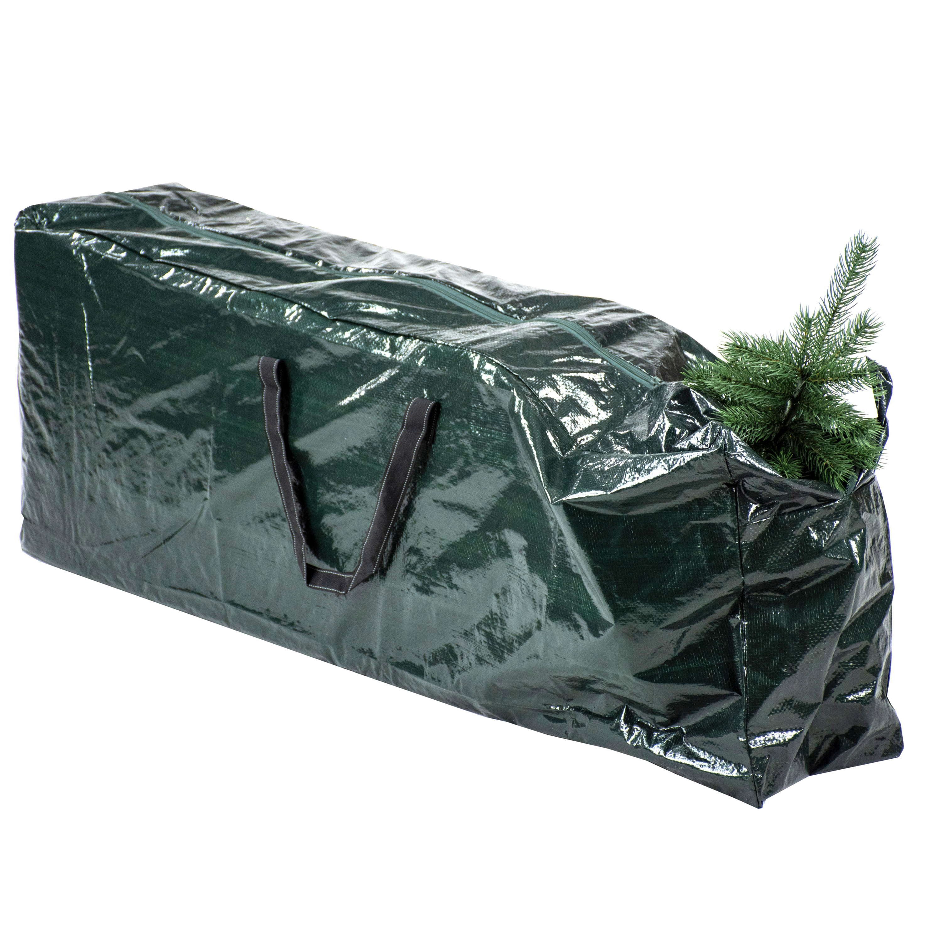 artplants Aufbewahrungstasche Tasche für Baumhöhe max. 120cm, grü