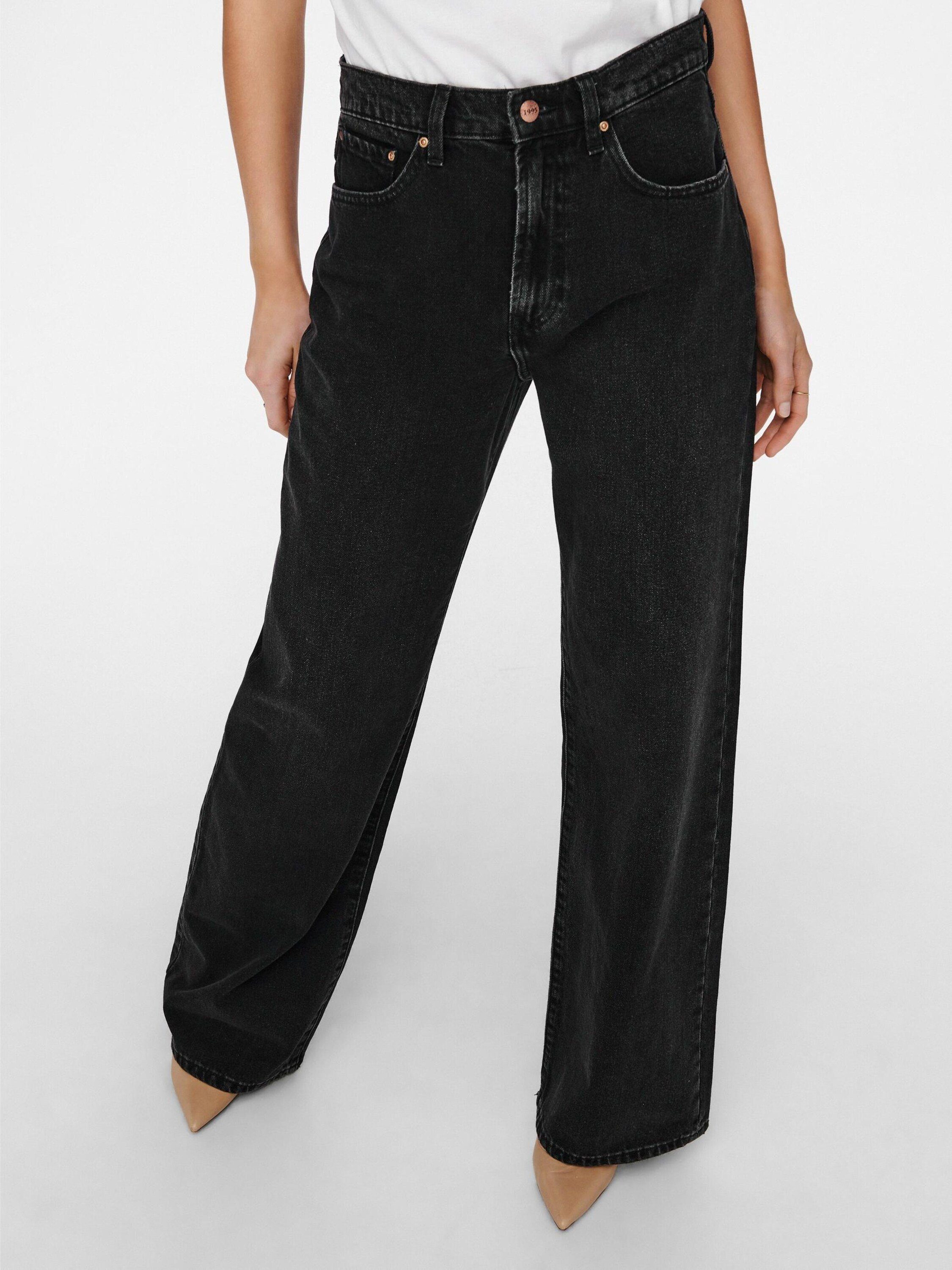 ONLY Weite Jeans Hope (1-tlg) Plain/ohne Details