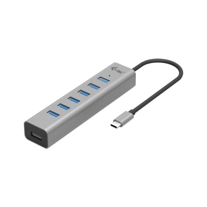 USB-Verteiler USB-C Charging Metal HUB 7 Port ohne Netzteil